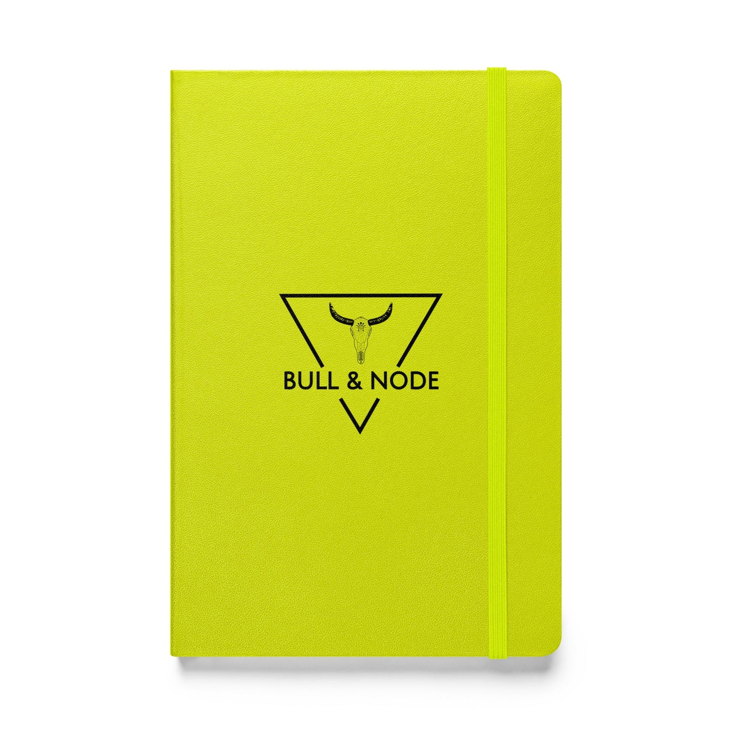 BULL & NODE Lime Hardcover bound notebook - Bull & Node