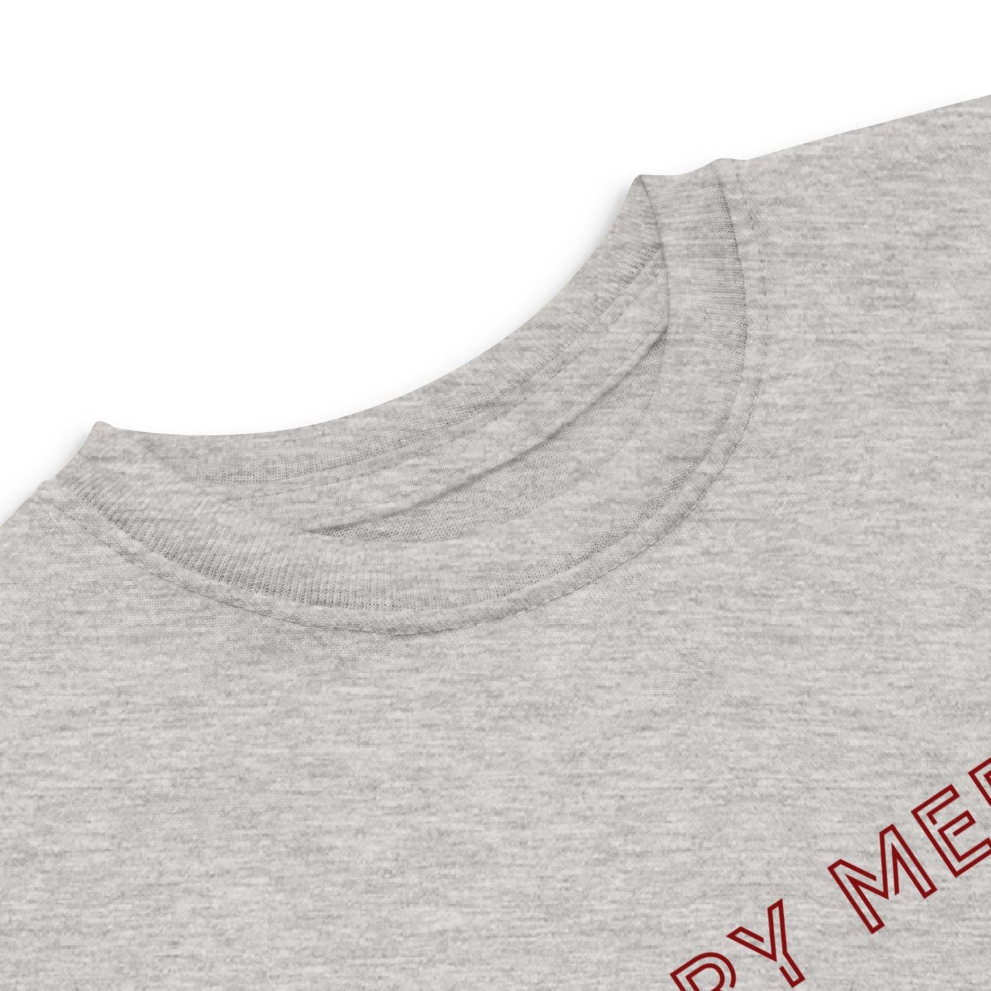 MERRY MERRY grey/burgundy Toddler jersey t-shirt - Bull & Node