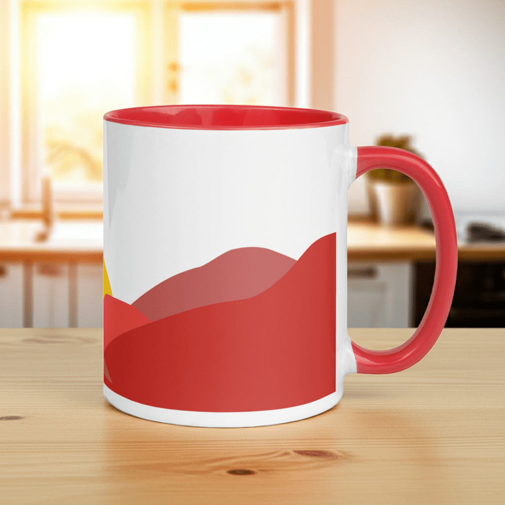 RED MOUNTAIN STATE Mug- Bull & Node