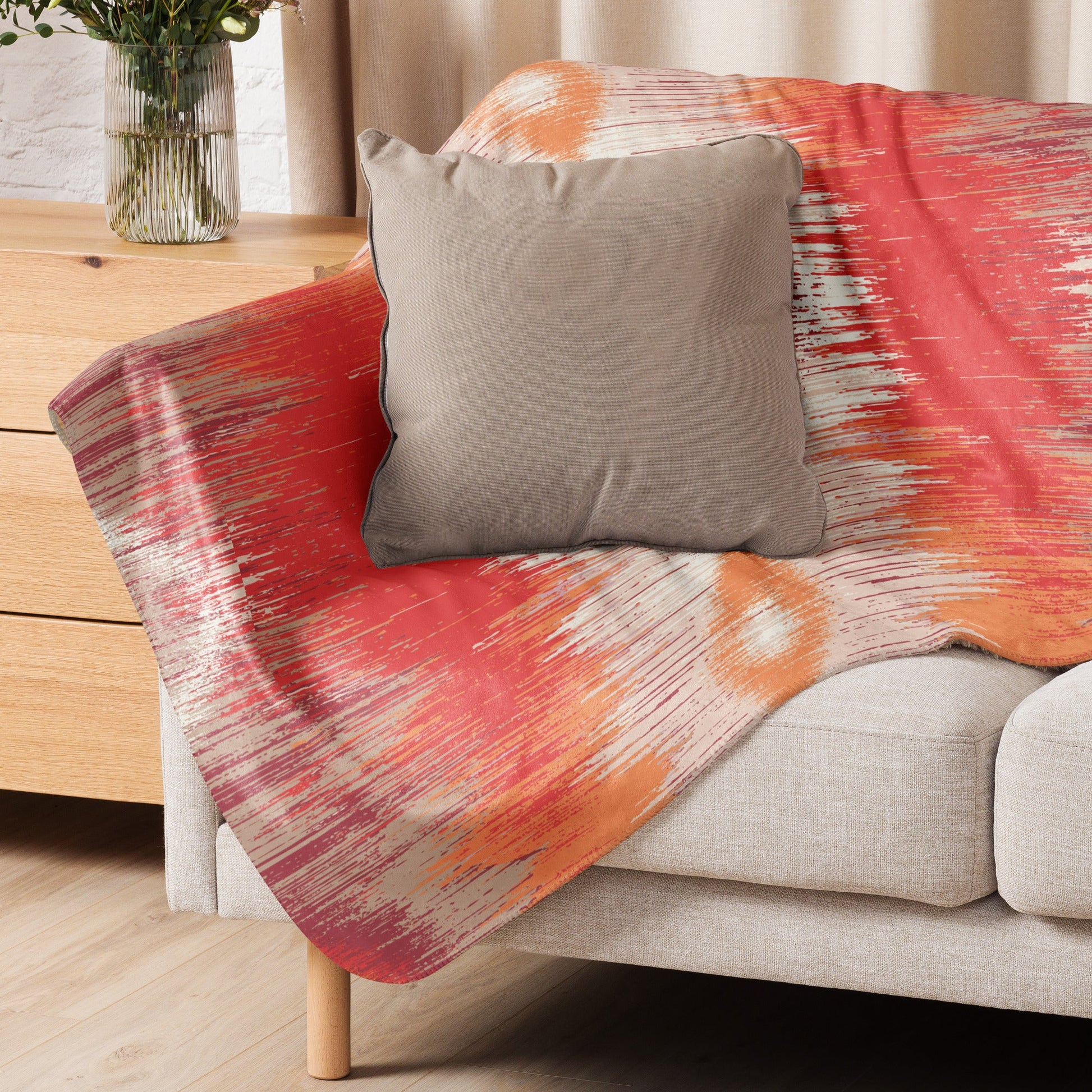 AZTEC 37" x 57" Sherpa blanket - Bull & Node