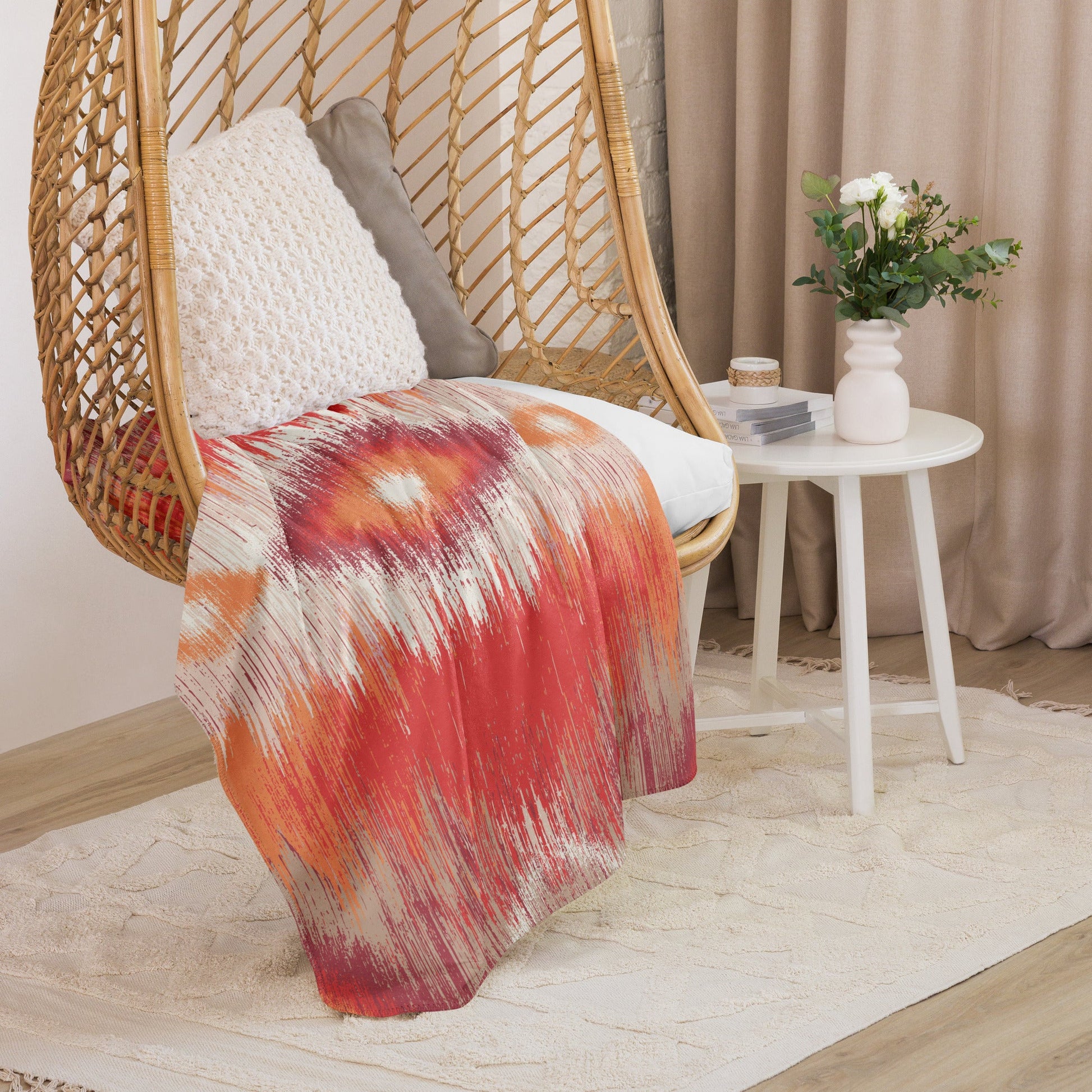 AZTEC 37" x 57" Sherpa blanket - Bull & Node