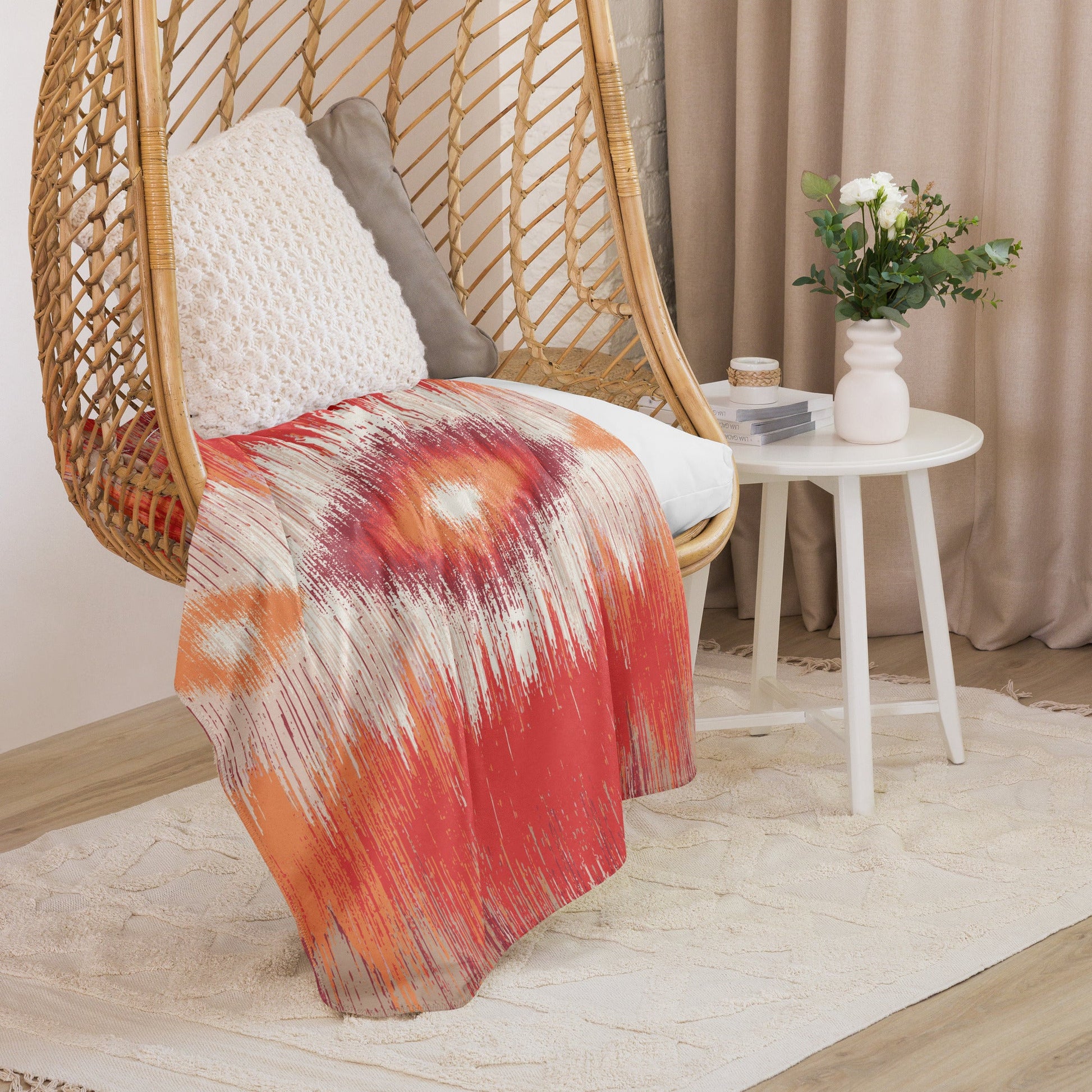 AZTEC 50" X 60" Sherpa blanket - Bull & Node