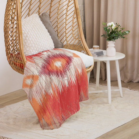 AZTEC 50" X 60" Sherpa blanket - Bull & Node