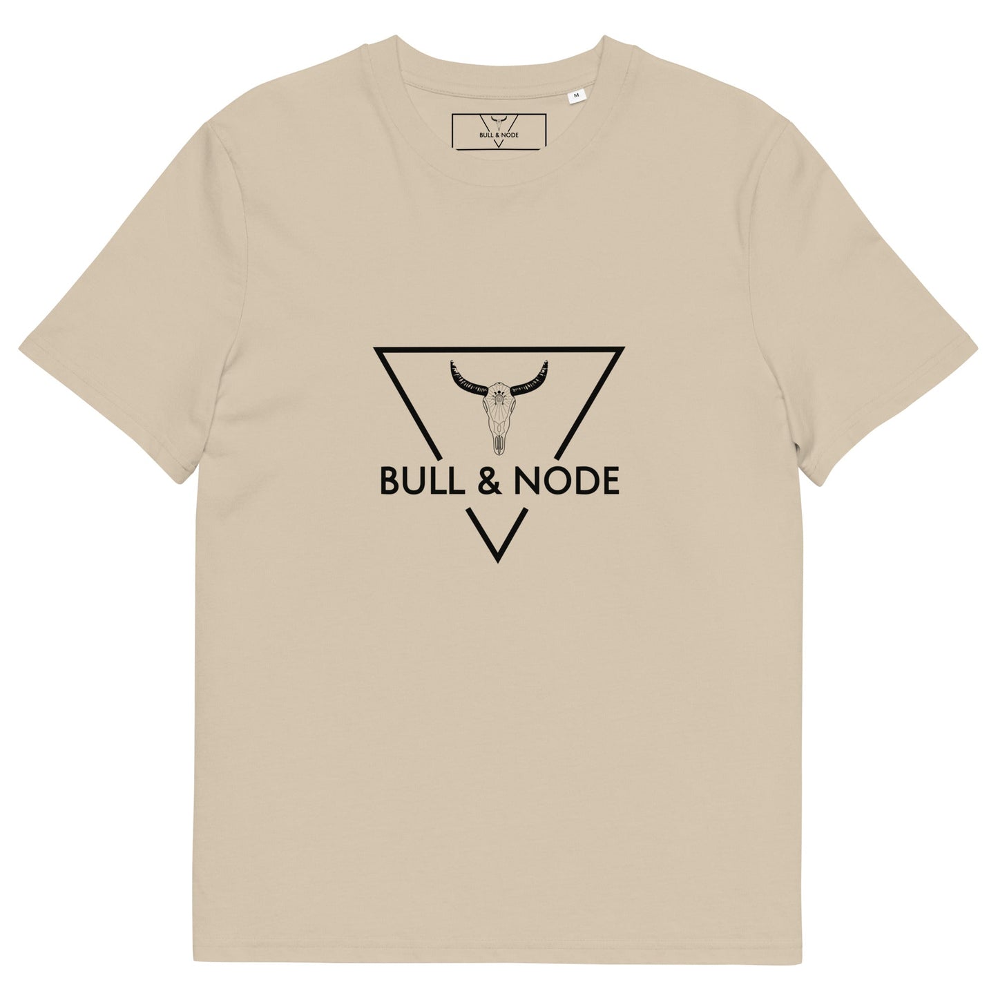 BULL & NODE Men's desert dust organic cotton t-shirt - Bull & Node