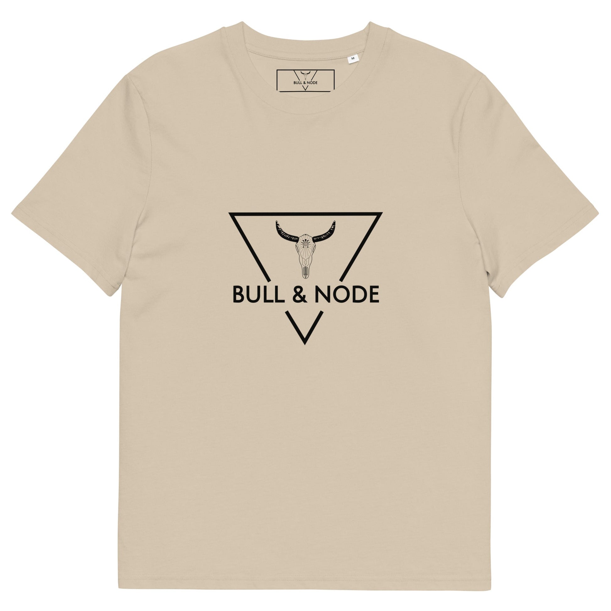 BULL & NODE Men's desert dust organic cotton t-shirt - Bull & Node