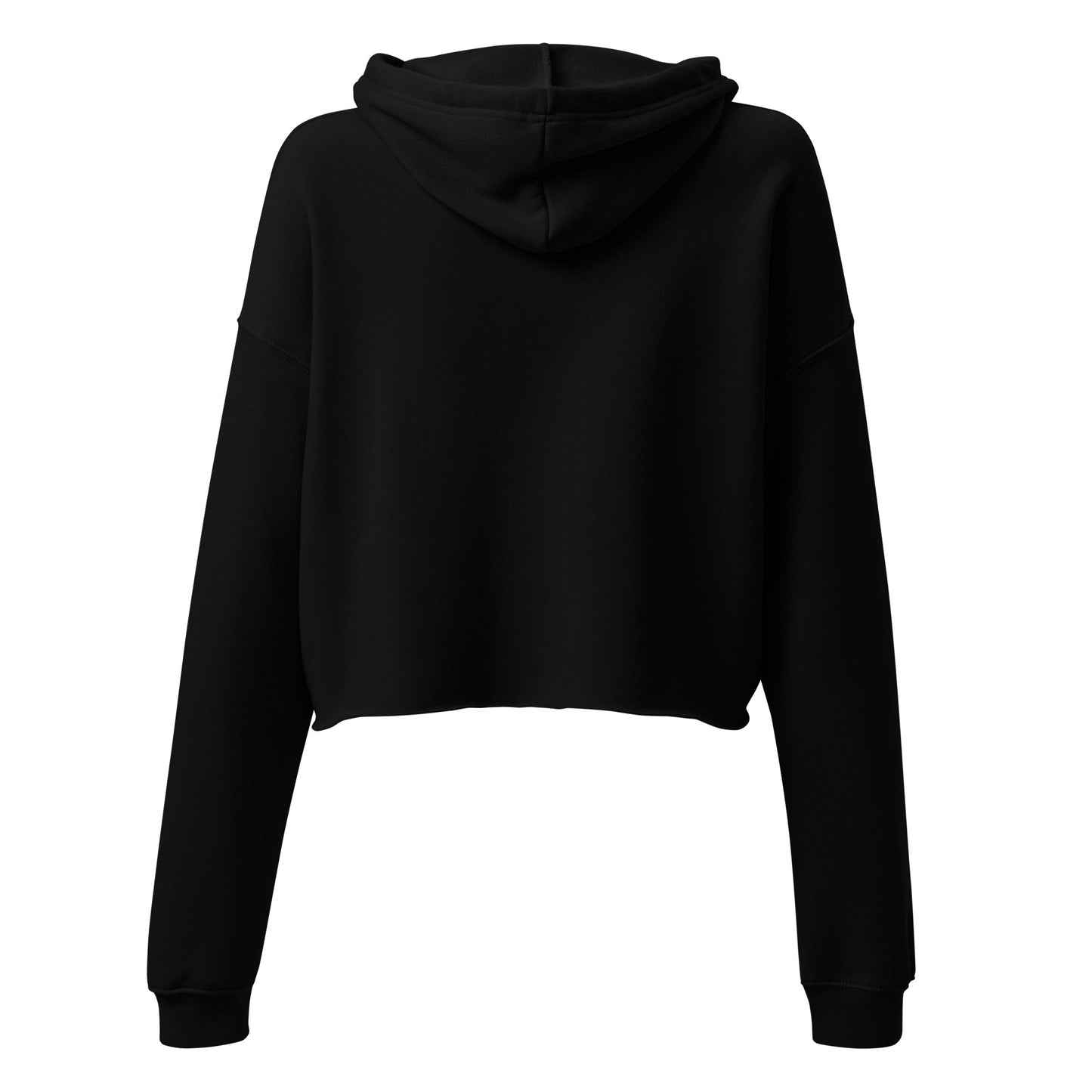 BULL & NODE Women's black Crop Hoodie - Bull & Node