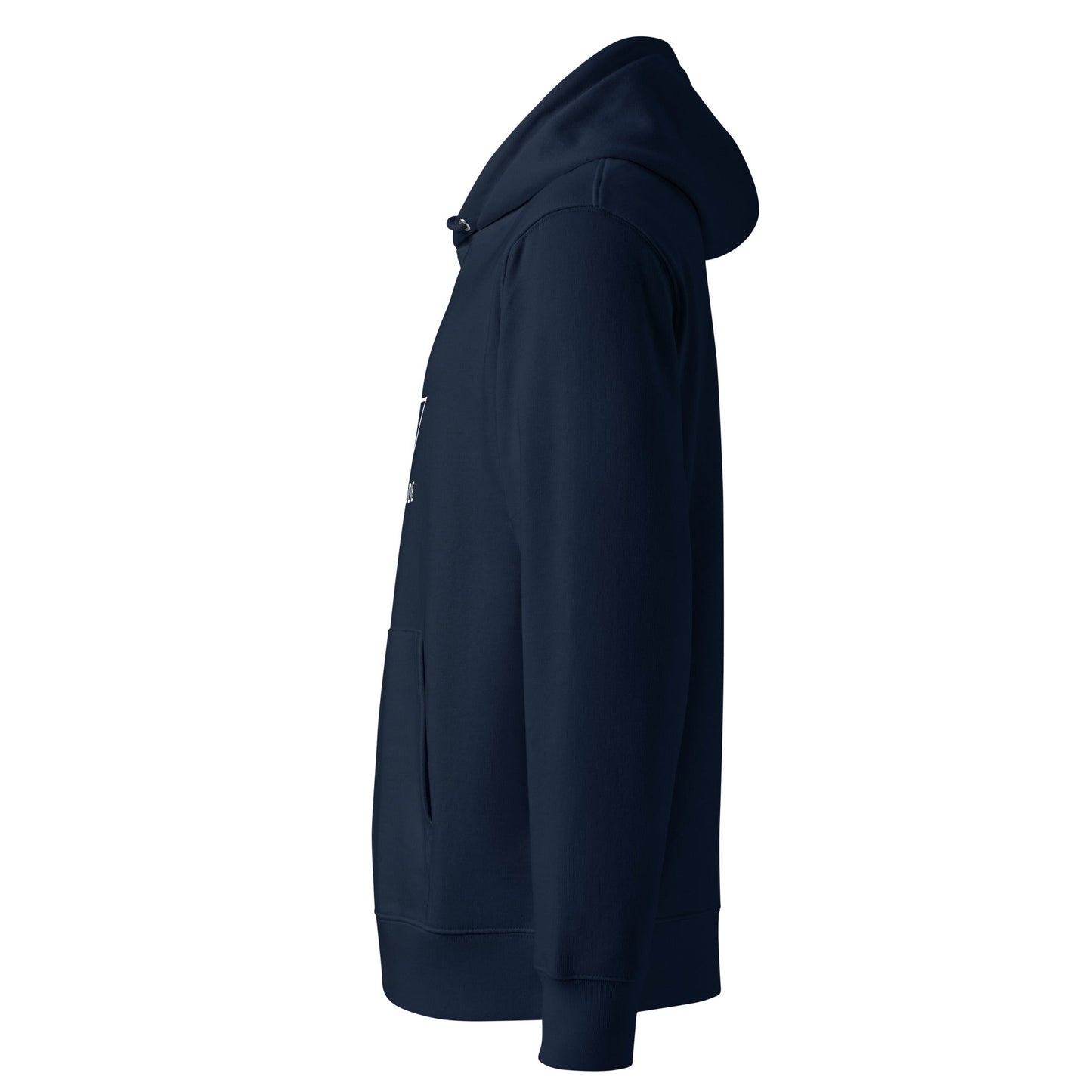 BULL & NODE Women's french navy essential eco hoodie - Bull & Node