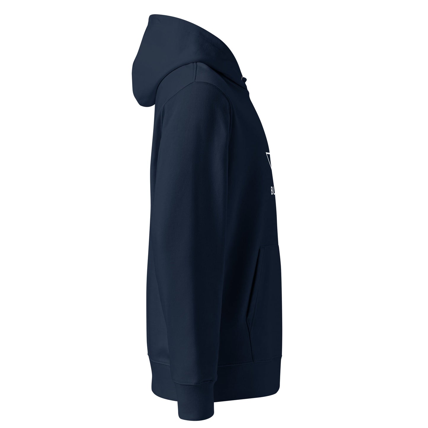 BULL & NODE Women's french navy essential eco hoodie - Bull & Node