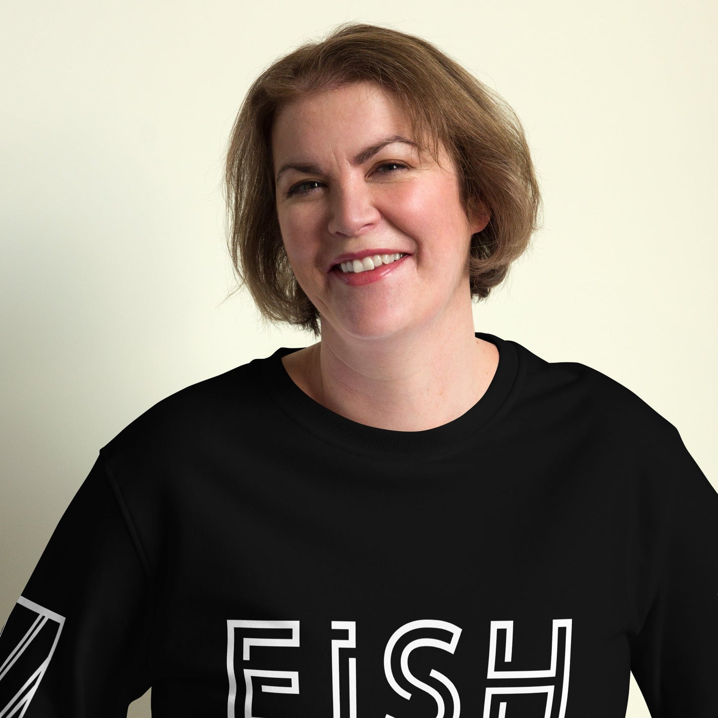 EISH Unisex black organic sweatshirt - Bull & Node