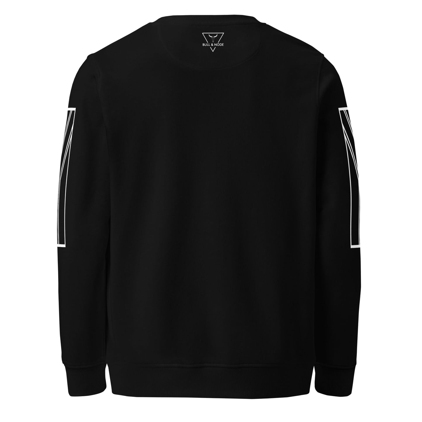 EISH Unisex black organic sweatshirt - Bull & Node