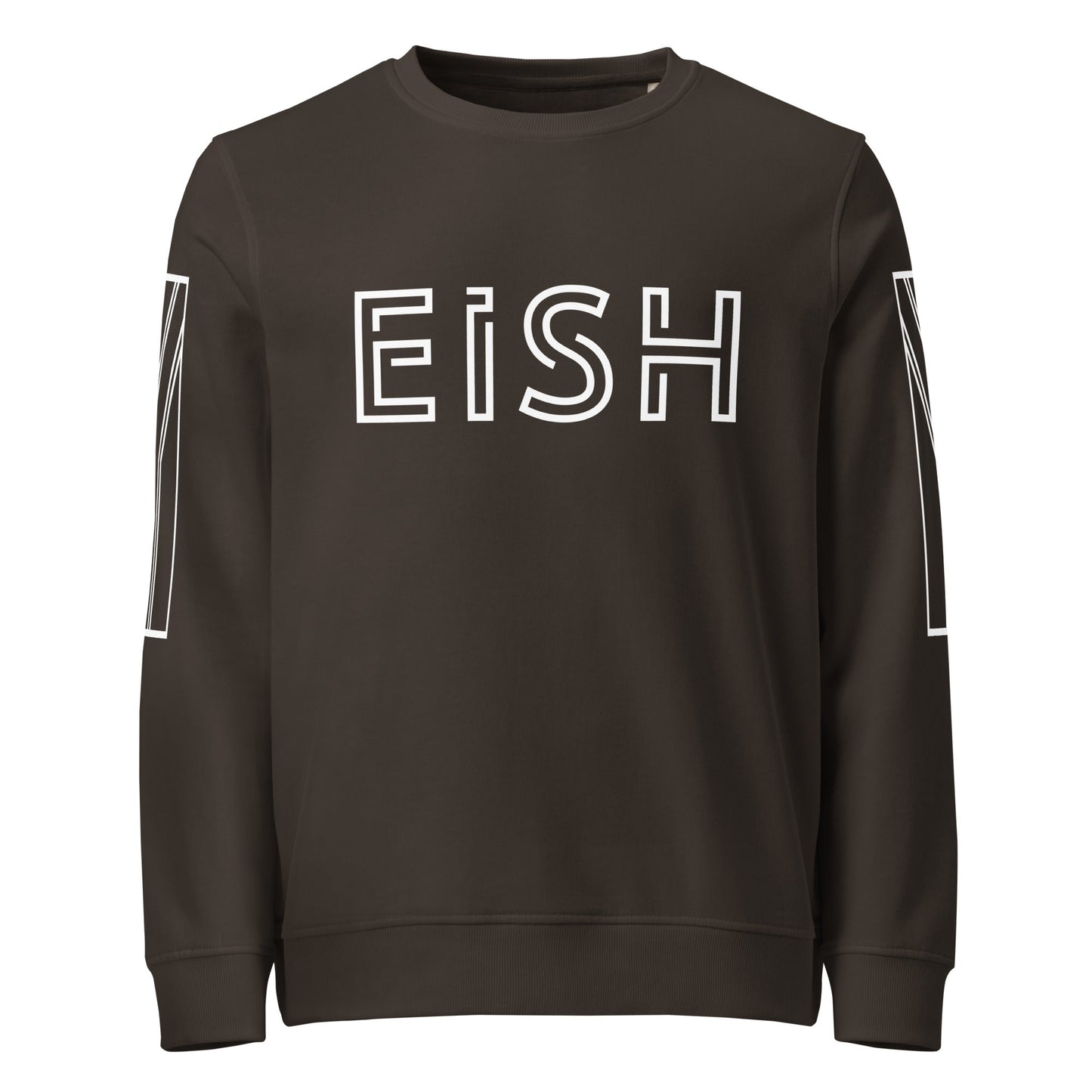 EISH Unisex charcoal organic sweatshirt - Bull & Node