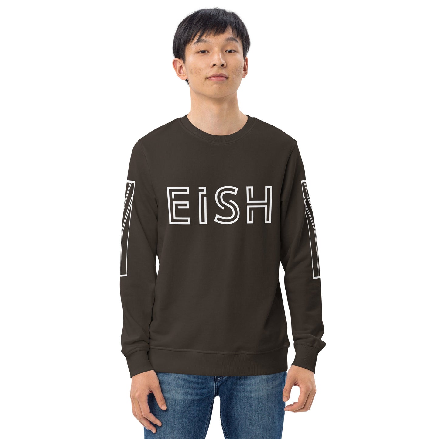 EISH Unisex charcoal organic sweatshirt - Bull & Node