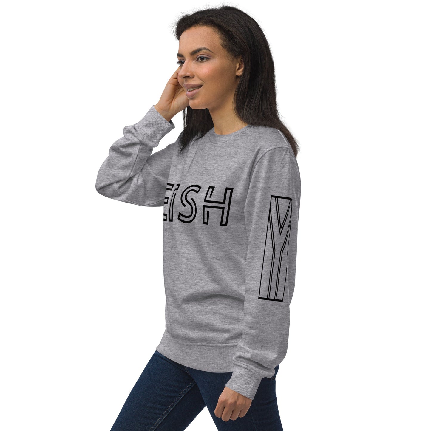 EISH Unisex grey organic sweatshirt - Bull & Node