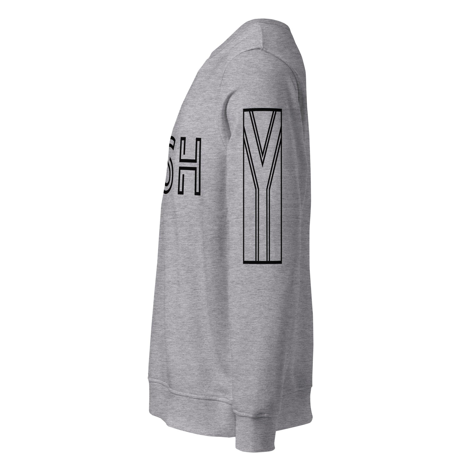 EISH Unisex grey organic sweatshirt - Bull & Node