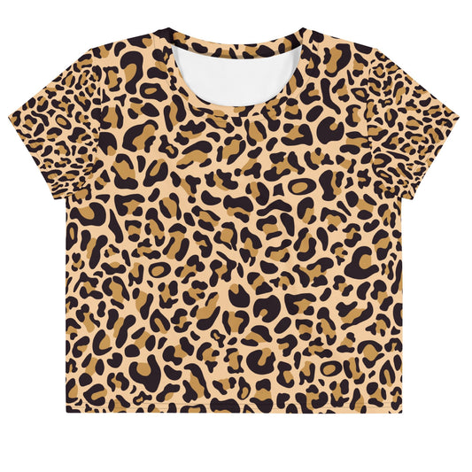 Leopard print Crop Tee - Bull & Node