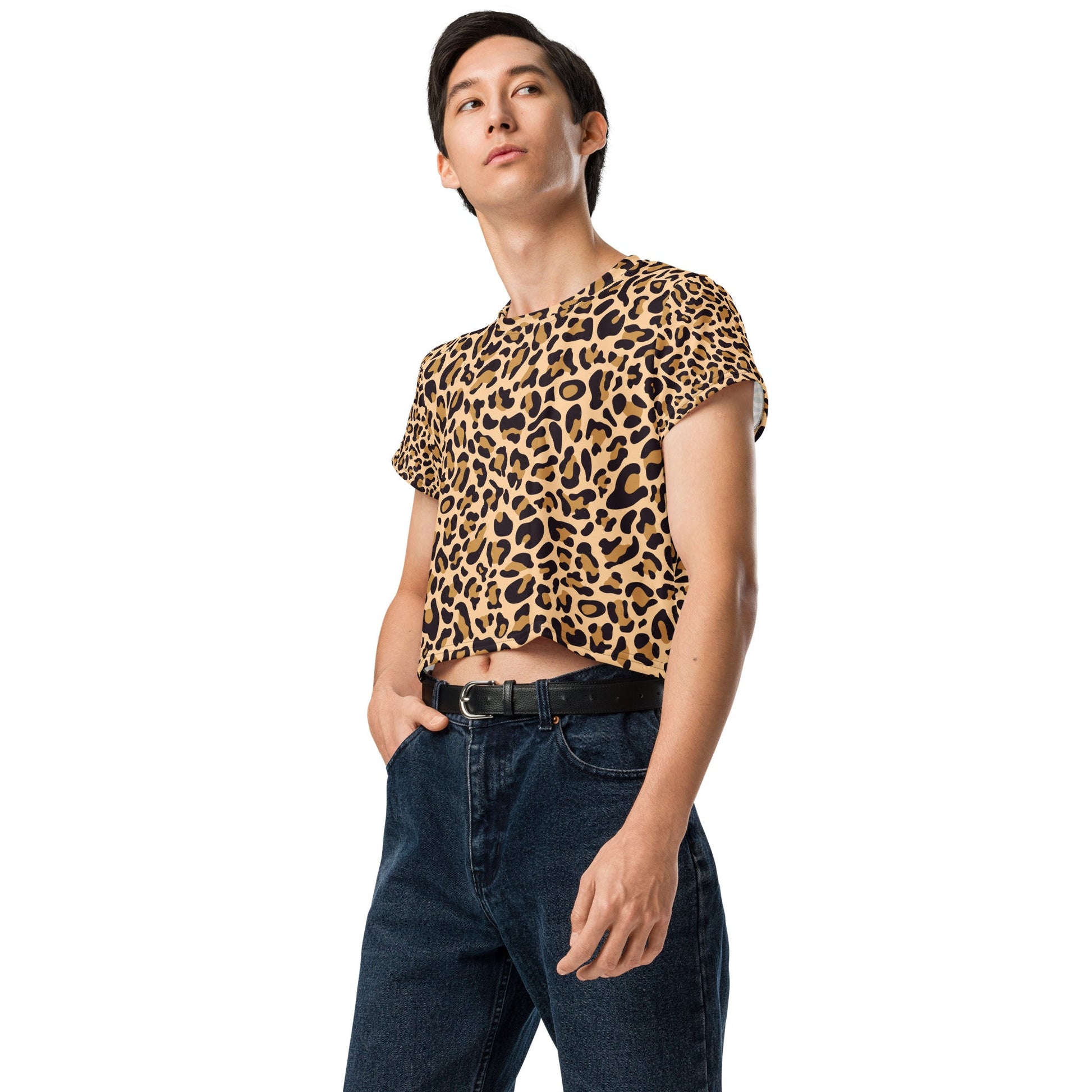 Leopard print Crop Tee - Bull & Node