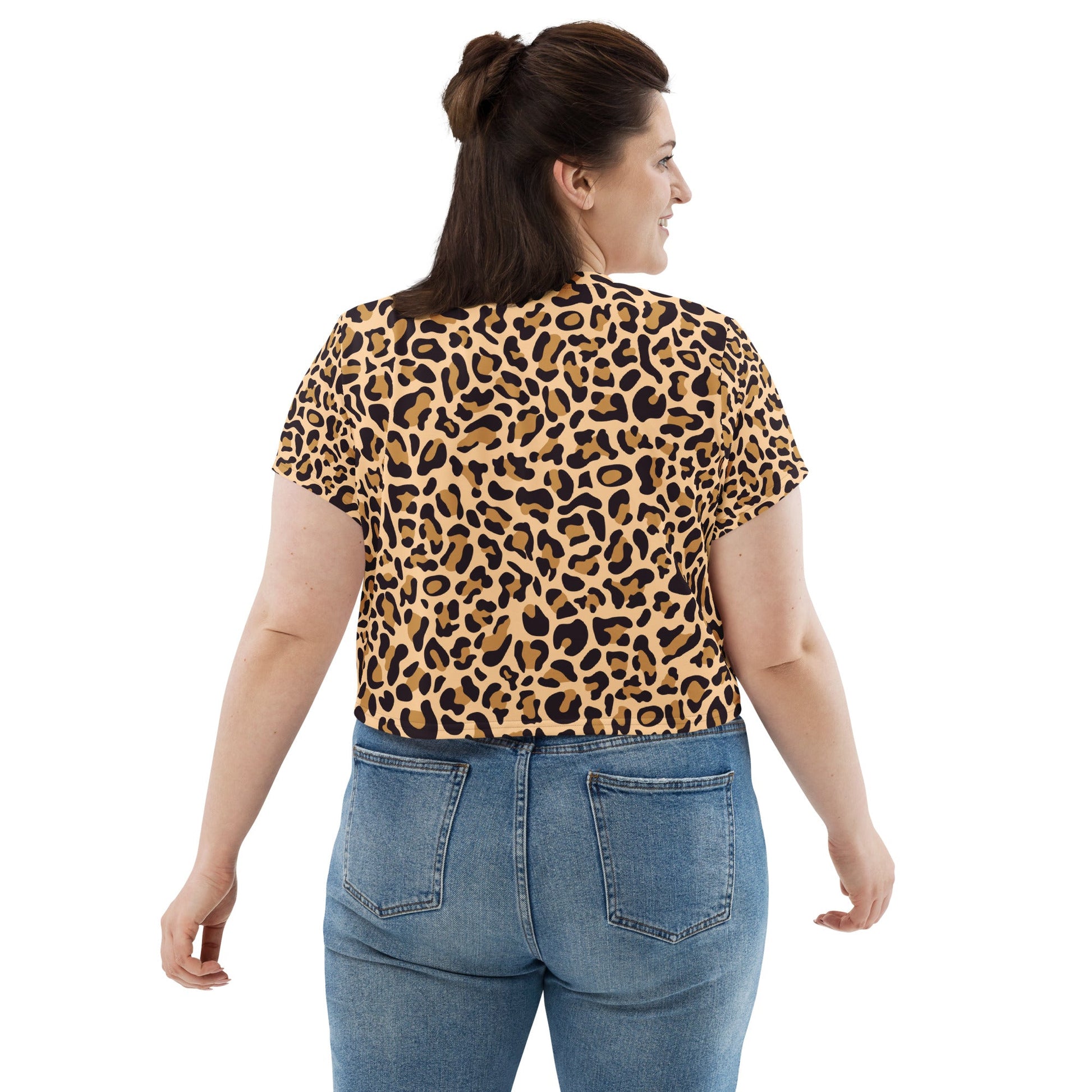 Leopard print Crop Tee - Bull & Node
