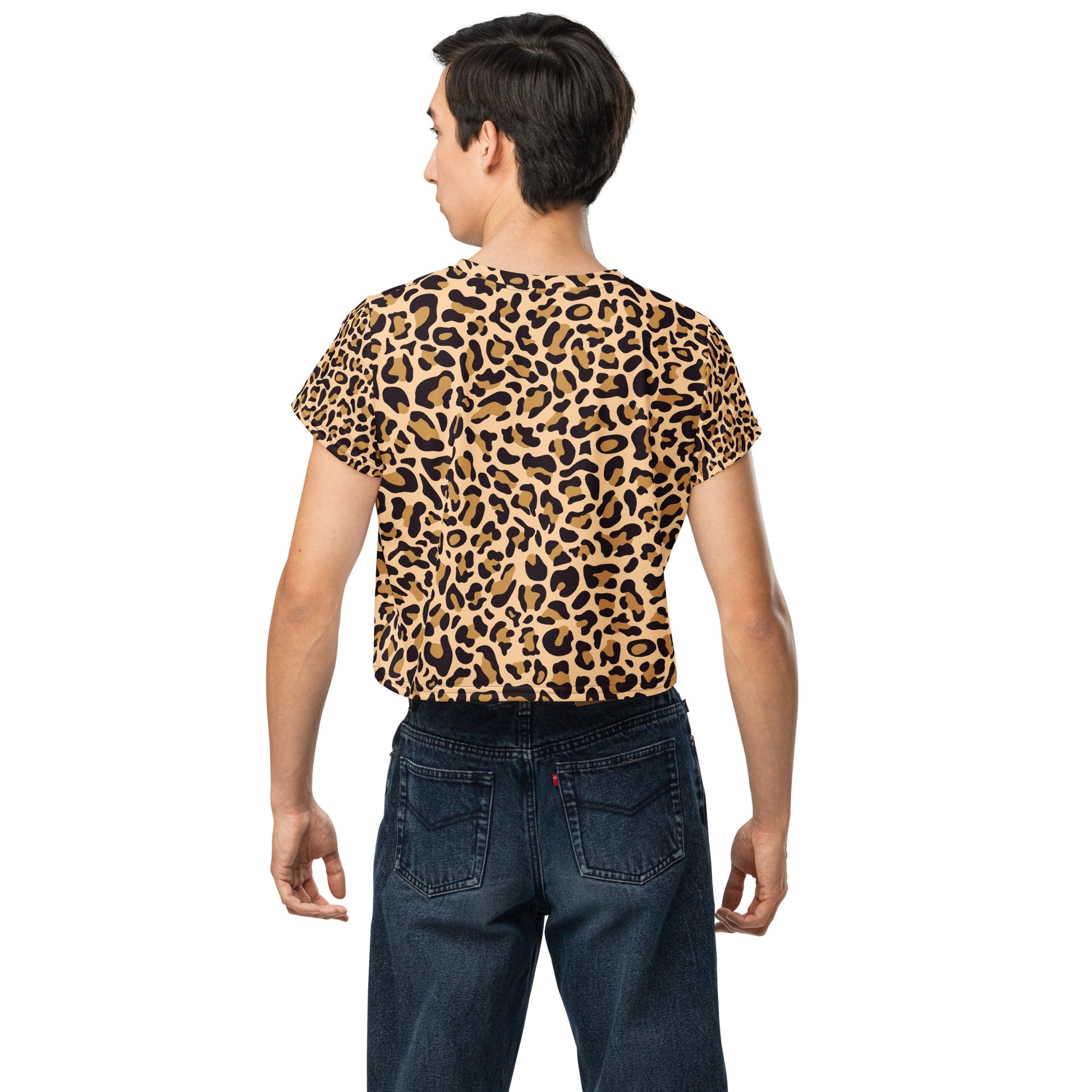 Leopard print Crop Tee - Bull & Node