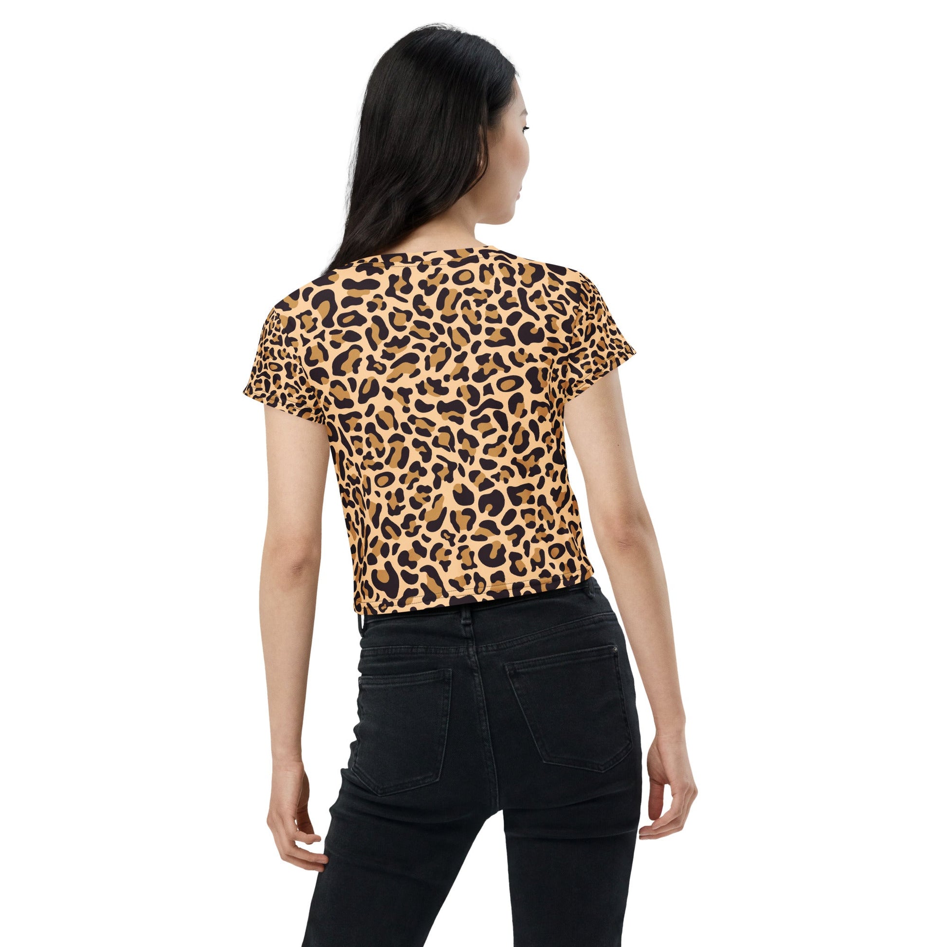 Leopard print Crop Tee - Bull & Node
