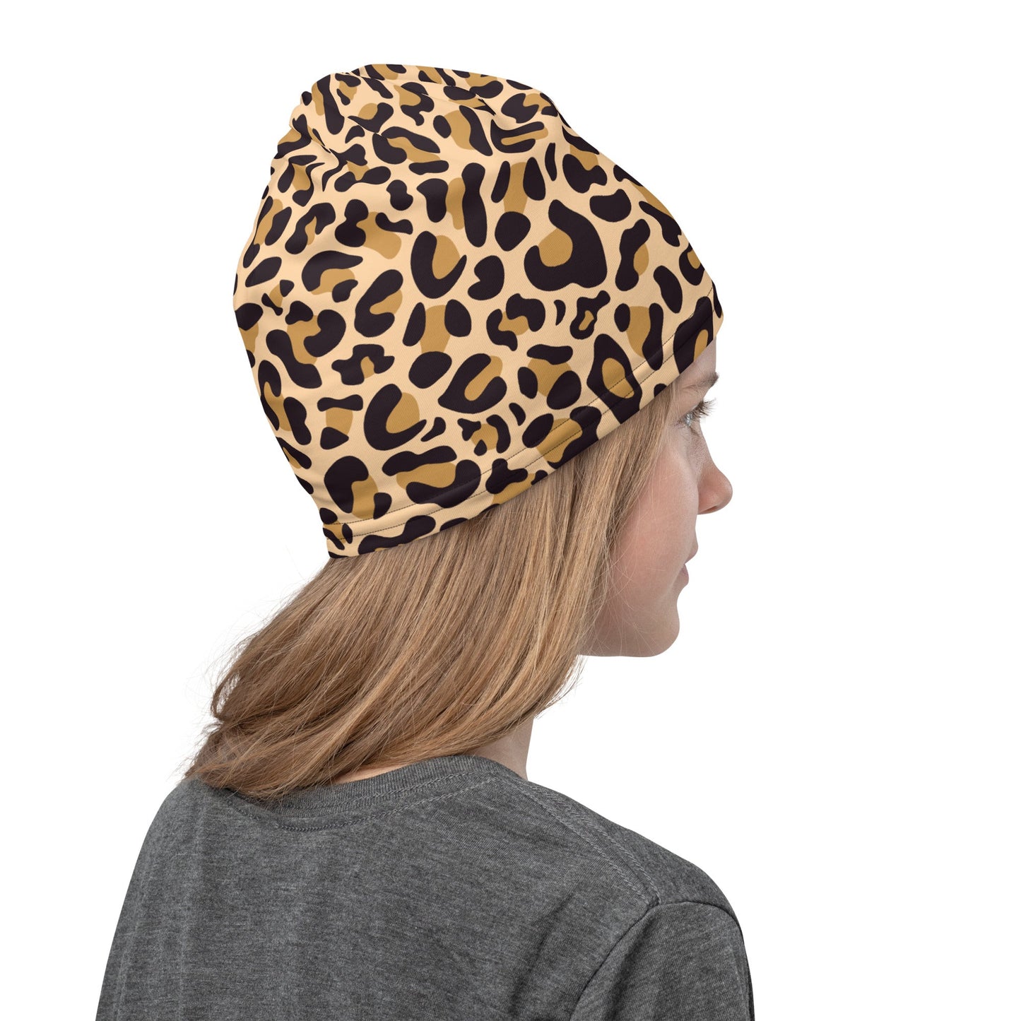 Leopard print Neck Gaiter - Bull & Node