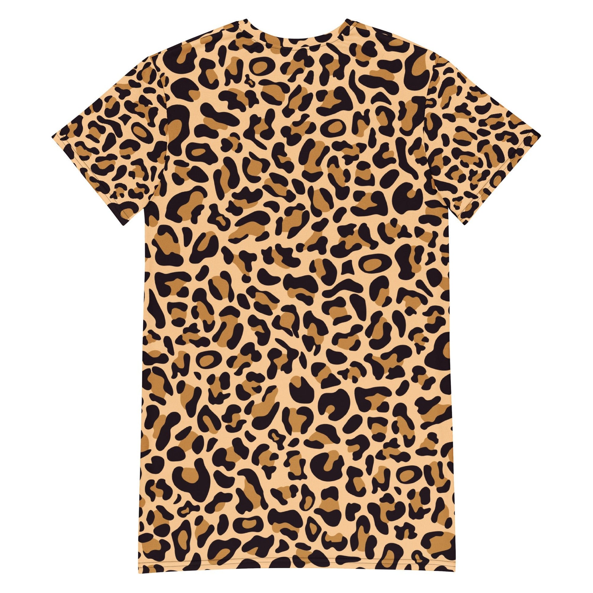 Leopard print T-shirt dress - Bull & Node