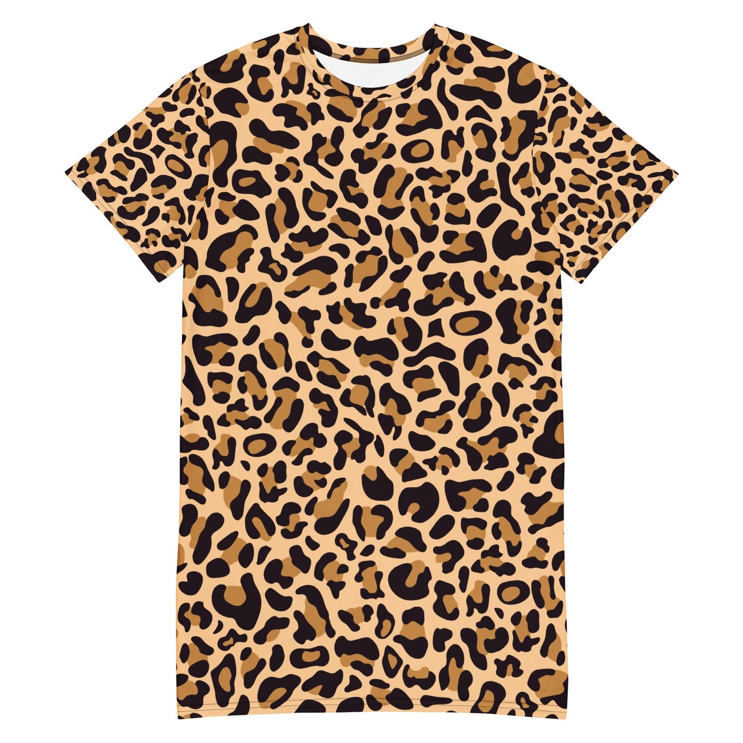 Leopard print T-shirt dress - Bull & Node