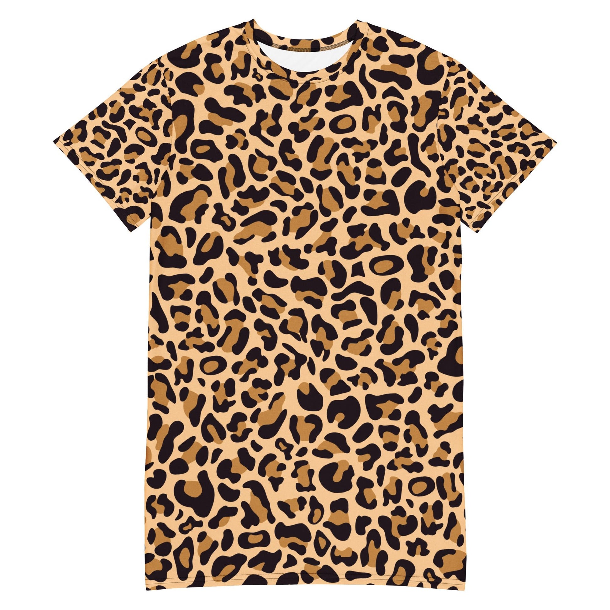 Leopard print T-shirt dress - Bull & Node