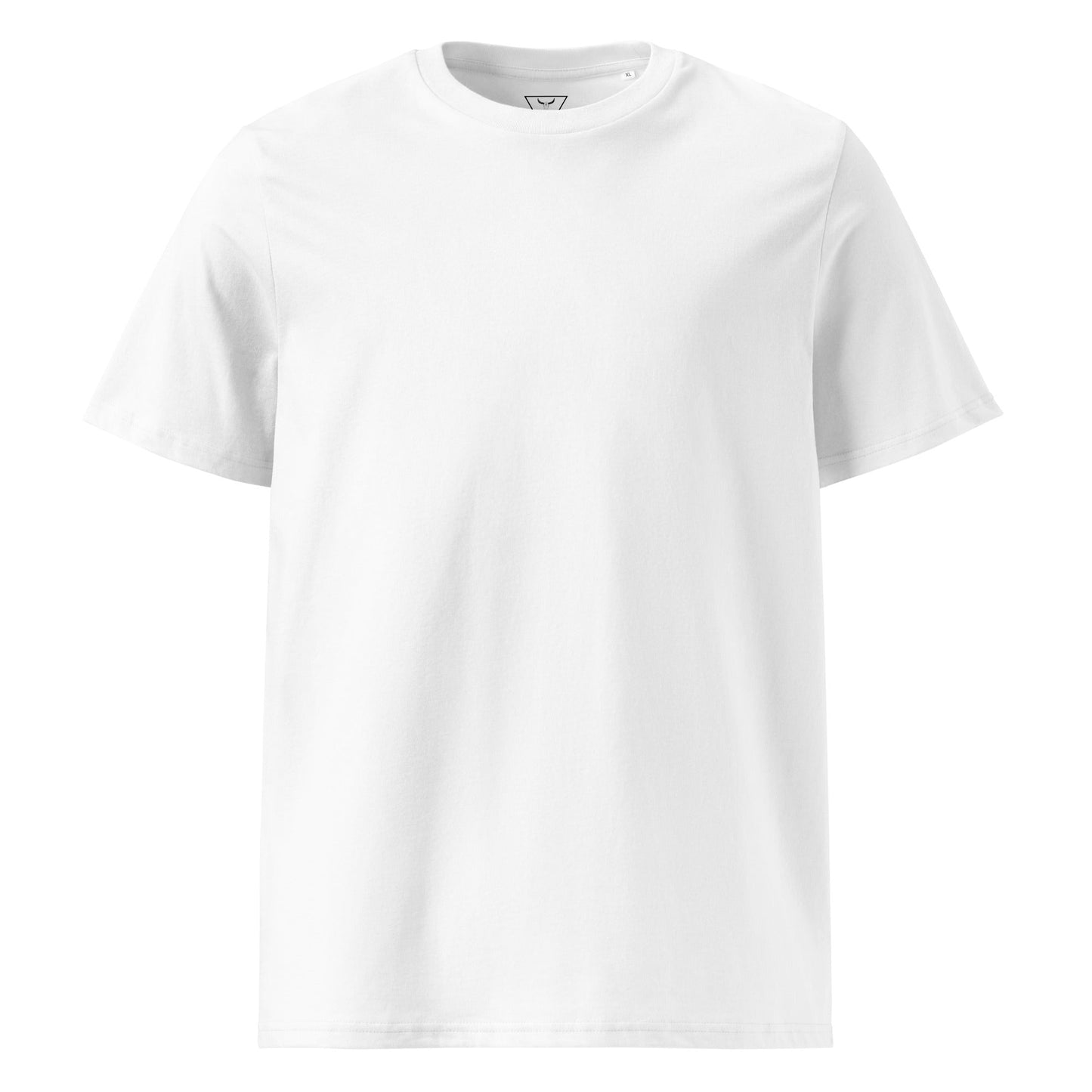 LIFE (back) Unisex white organic cotton t-shirt - Bull & Node