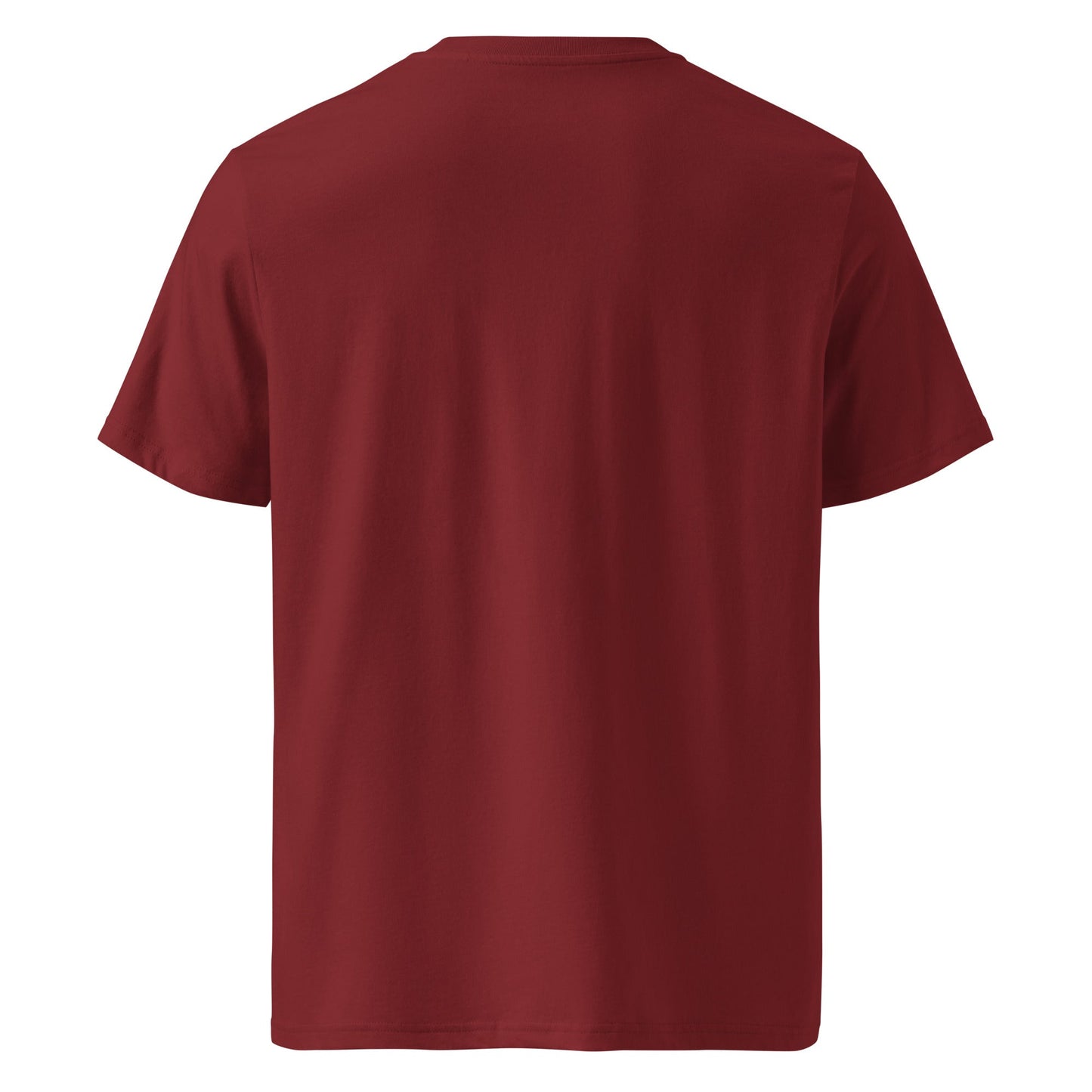 MERRY MERRY Women's burgundy organic cotton t-shirt - Bull & Node