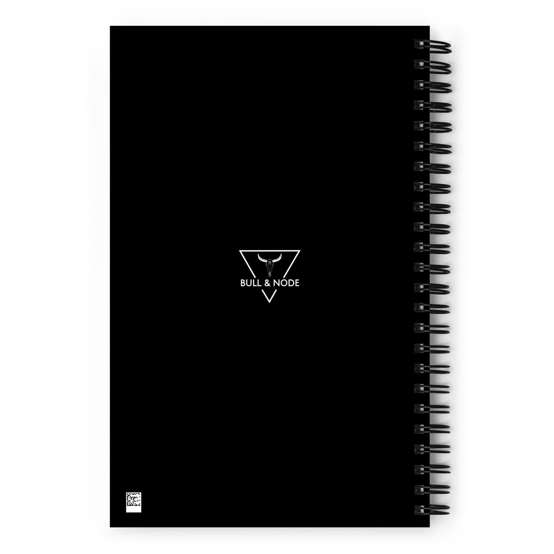OMG black Spiral notebook - Bull & Node
