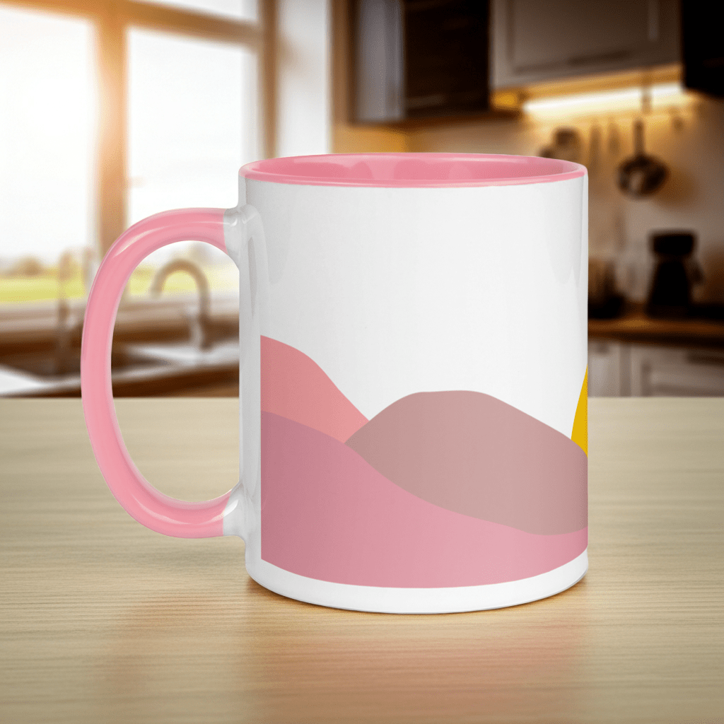 PINK MOUNTAIN STATE Mug- Bull & Node
