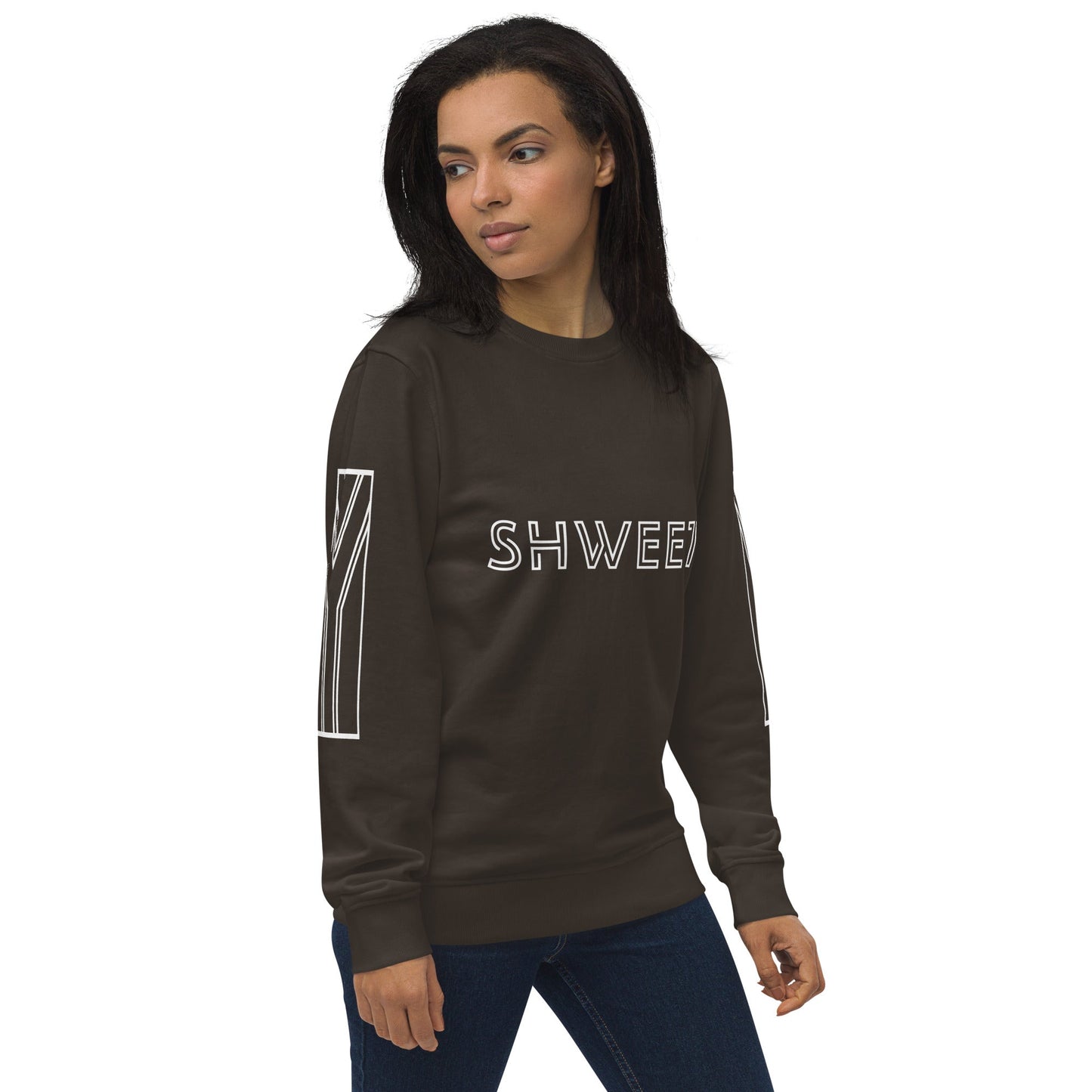 SHWEET Unisex charcoal organic sweatshirt - Bull & Node