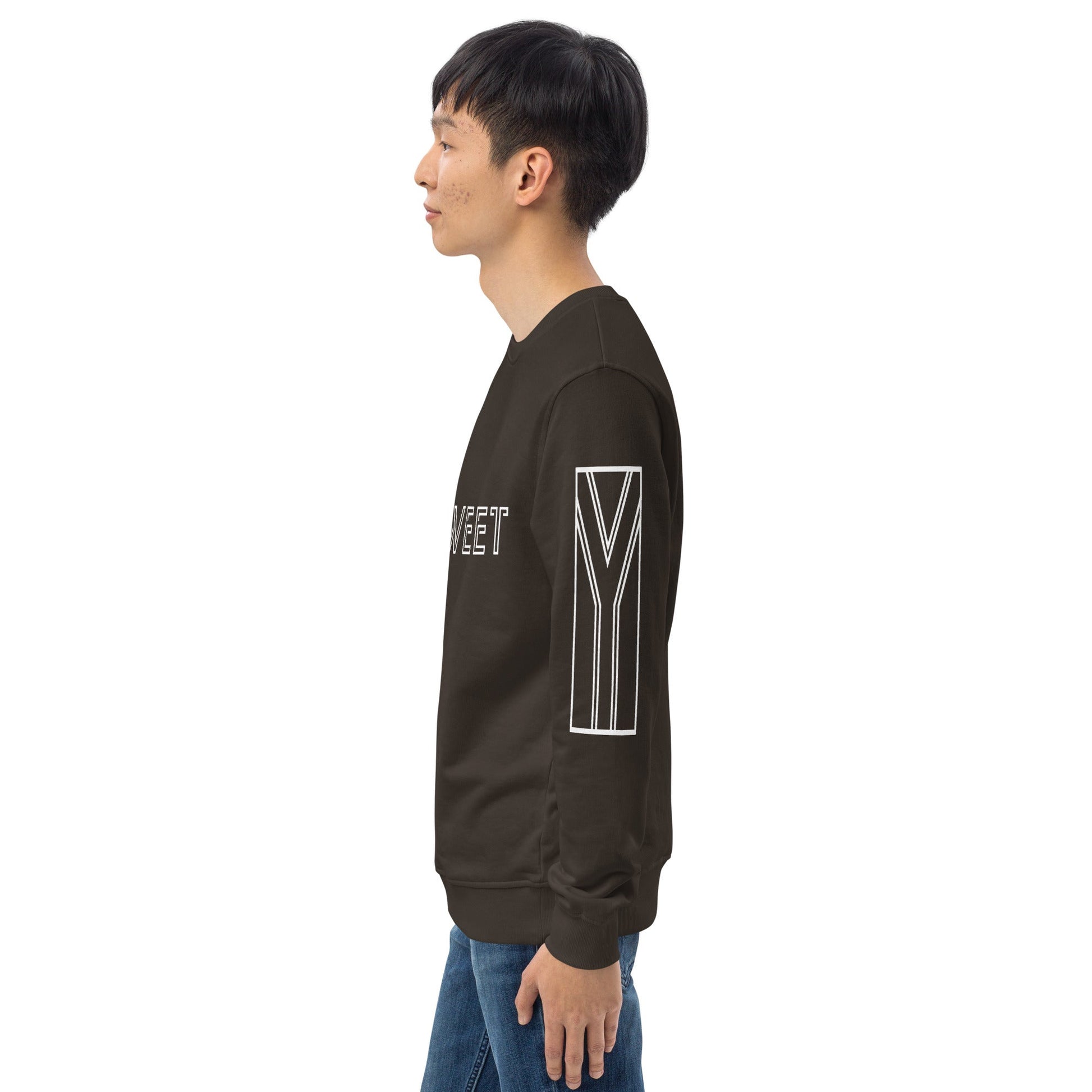 SHWEET Unisex charcoal organic sweatshirt - Bull & Node