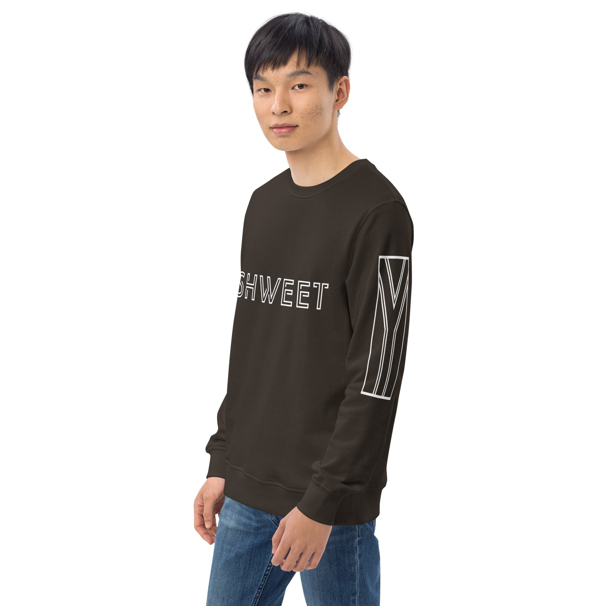 SHWEET Unisex charcoal organic sweatshirt - Bull & Node