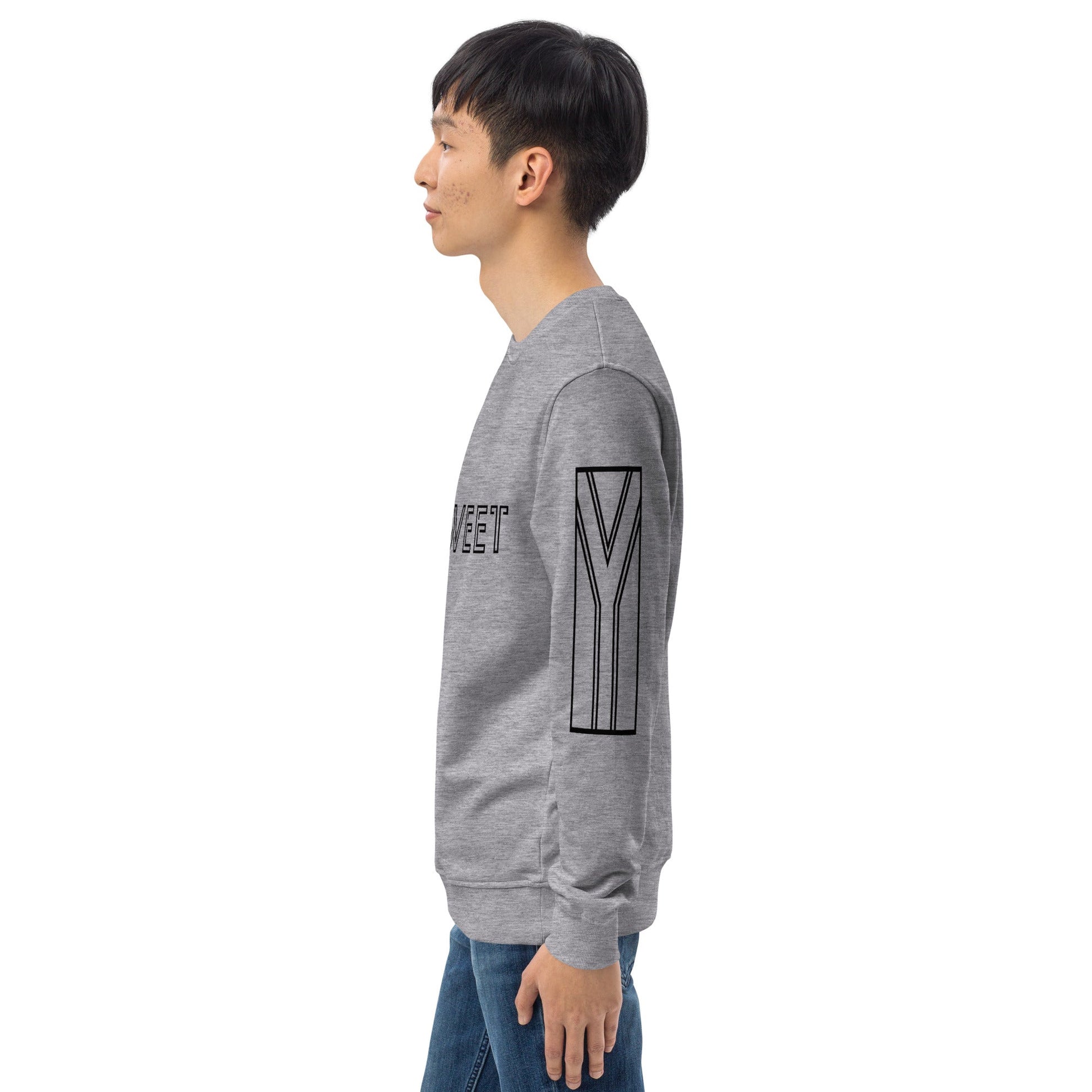 SHWEET Unisex grey organic sweatshirt - Bull & Node