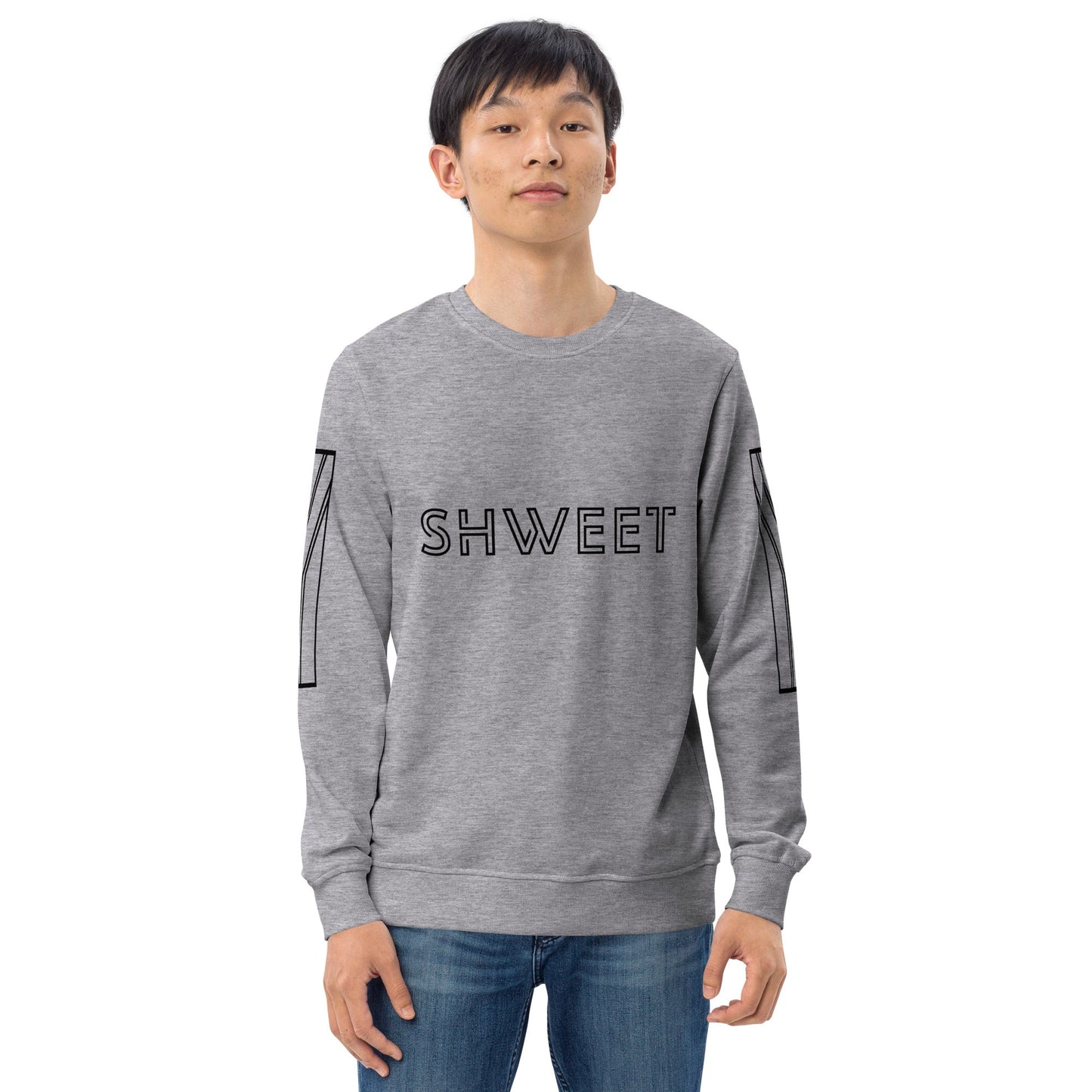 SHWEET Unisex grey organic sweatshirt - Bull & Node