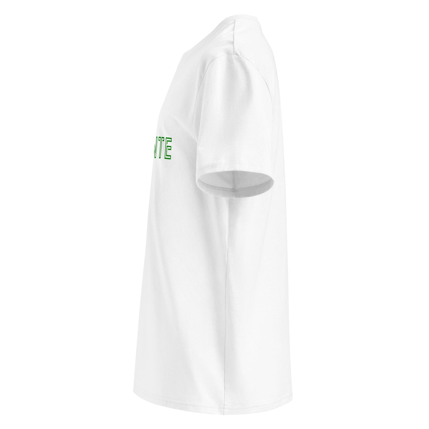 SLÁINTE Men's white/green organic cotton t-shirt - Bull & Node