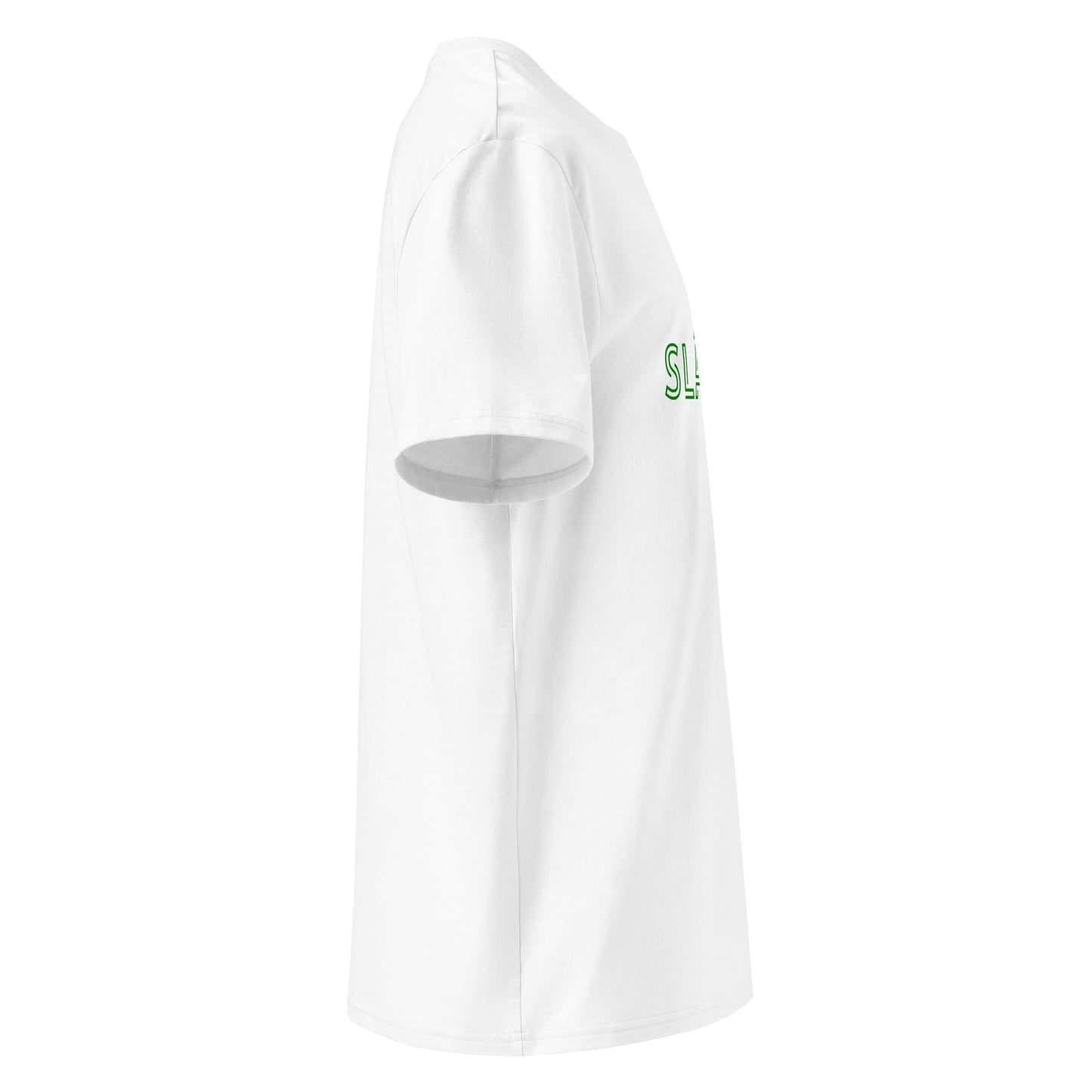 SLÁINTE Men's white/green organic cotton t-shirt - Bull & Node