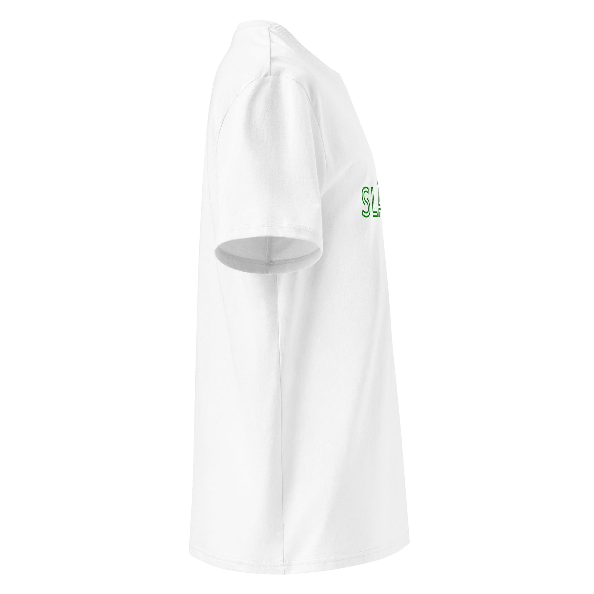 SLÁINTE Men's white/green organic cotton t-shirt - Bull & Node