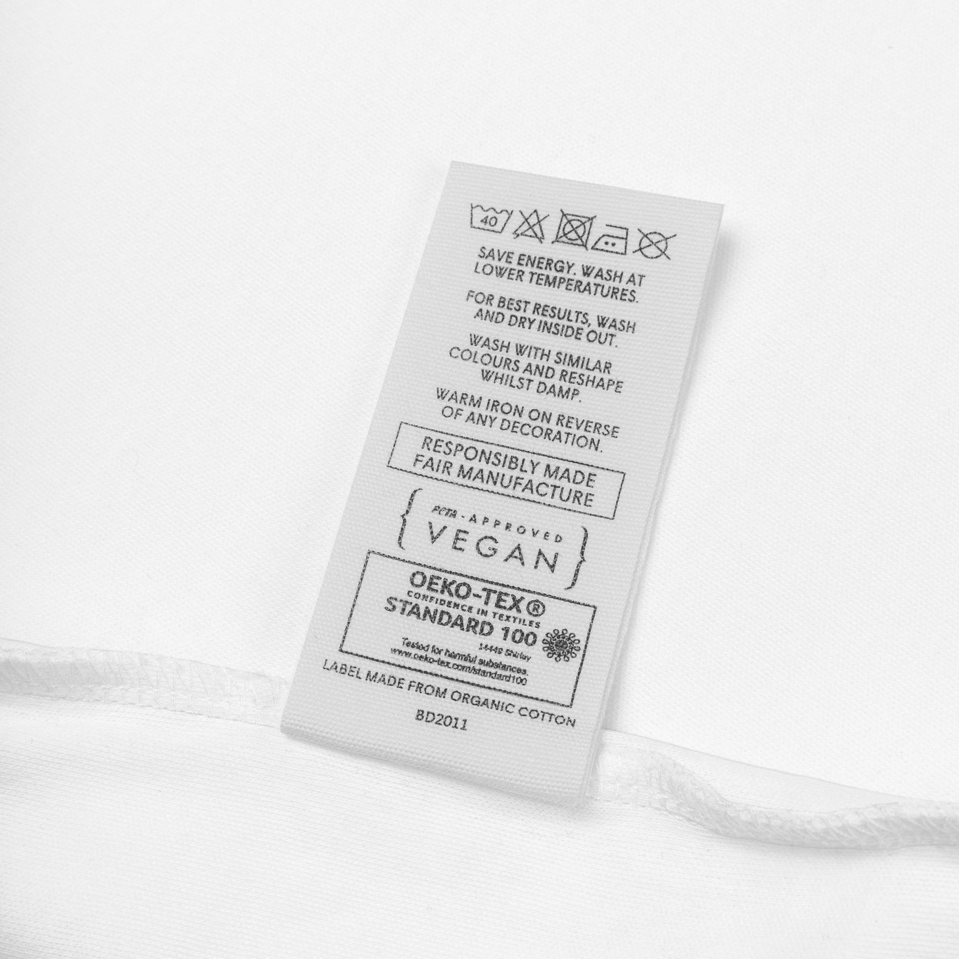 SLÁINTE white/green Organic cotton baby bodysuit - Bull & Node