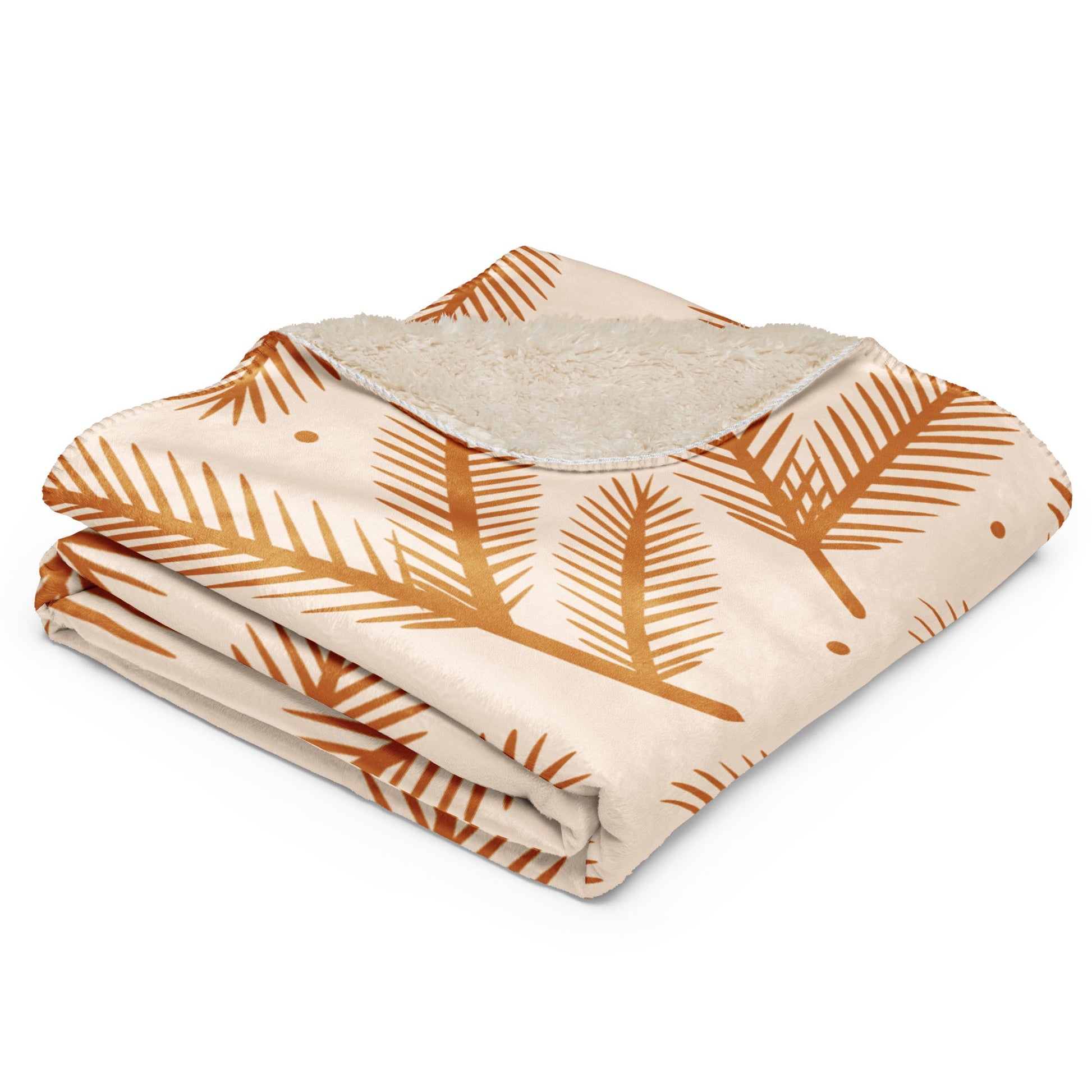 Spruce Needles 37"x57" Sherpa blanket - Bull & Node
