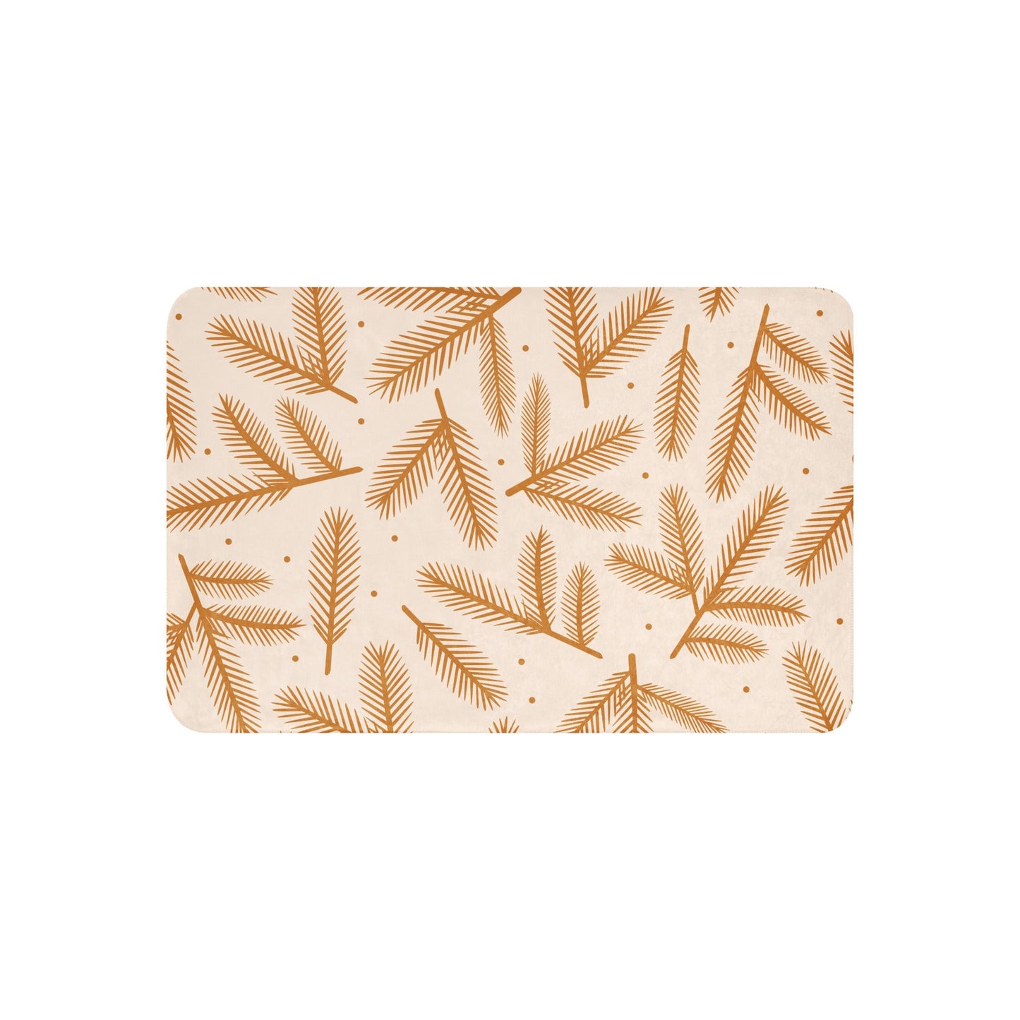 Spruce Needles 37"x57" Sherpa blanket - Bull & Node