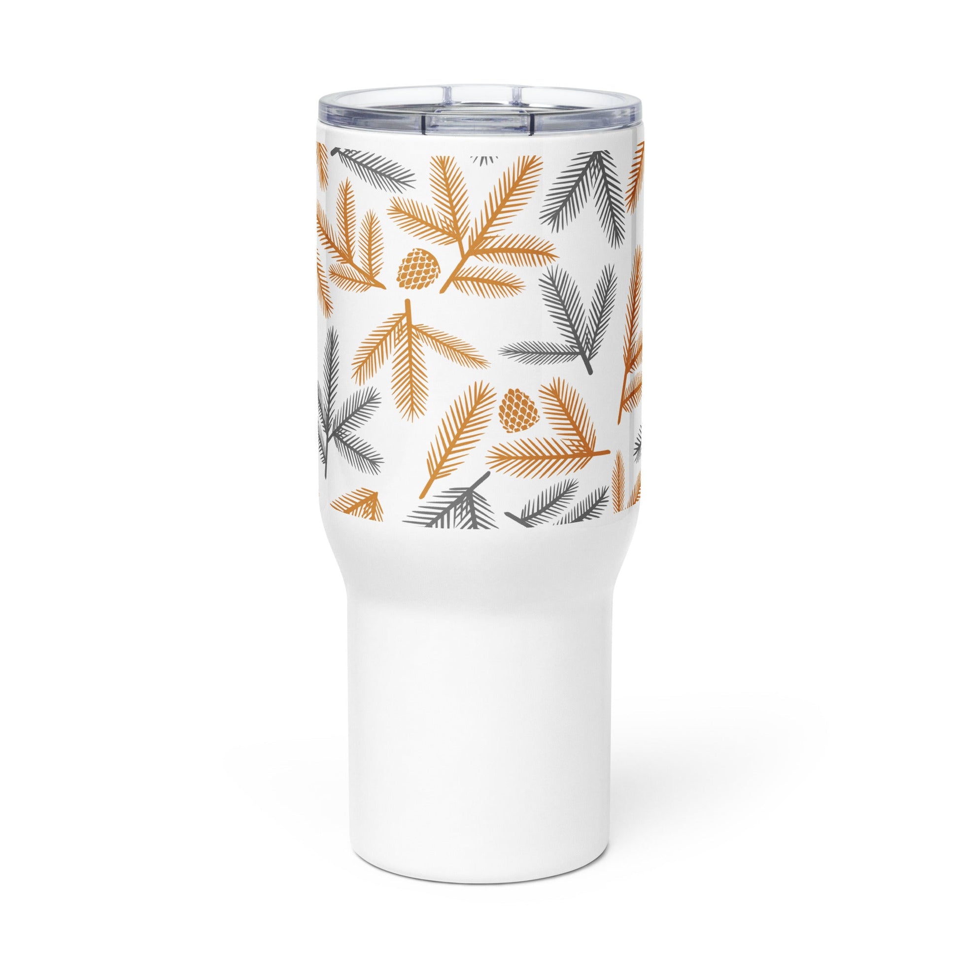 Spruce Needles Travel mug with a handle - Bull & Node