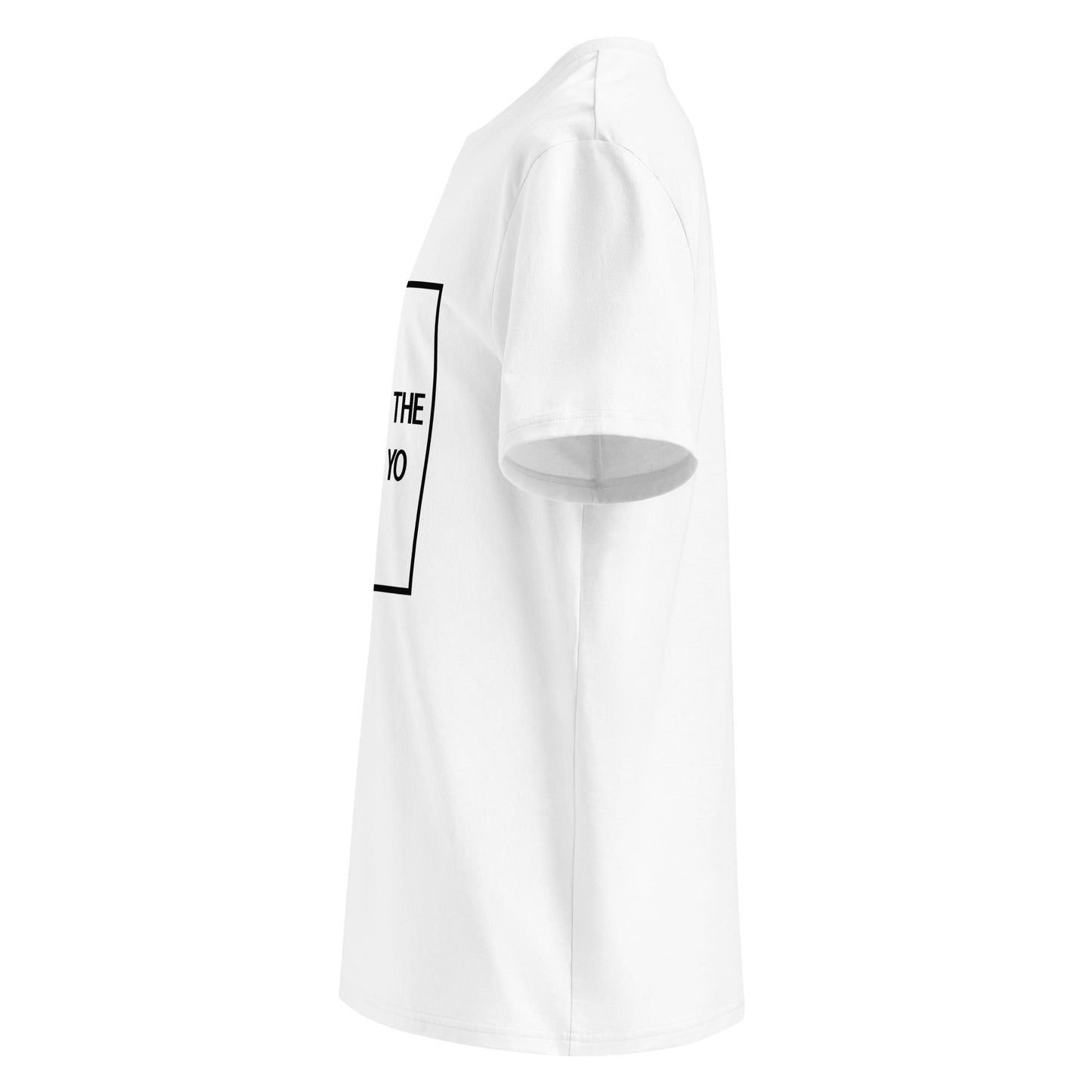 THE CRAIC (front) Unisex white organic cotton t-shirt - Bull & Node