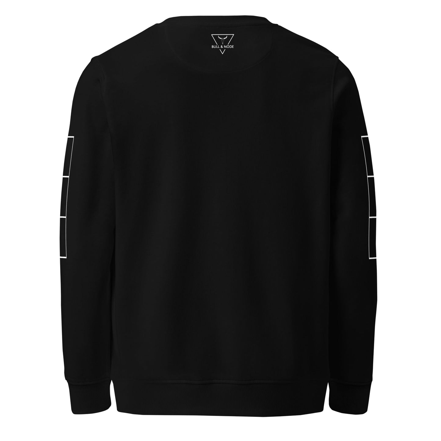 THE CRAIC Unisex black organic sweatshirt - Bull & Node