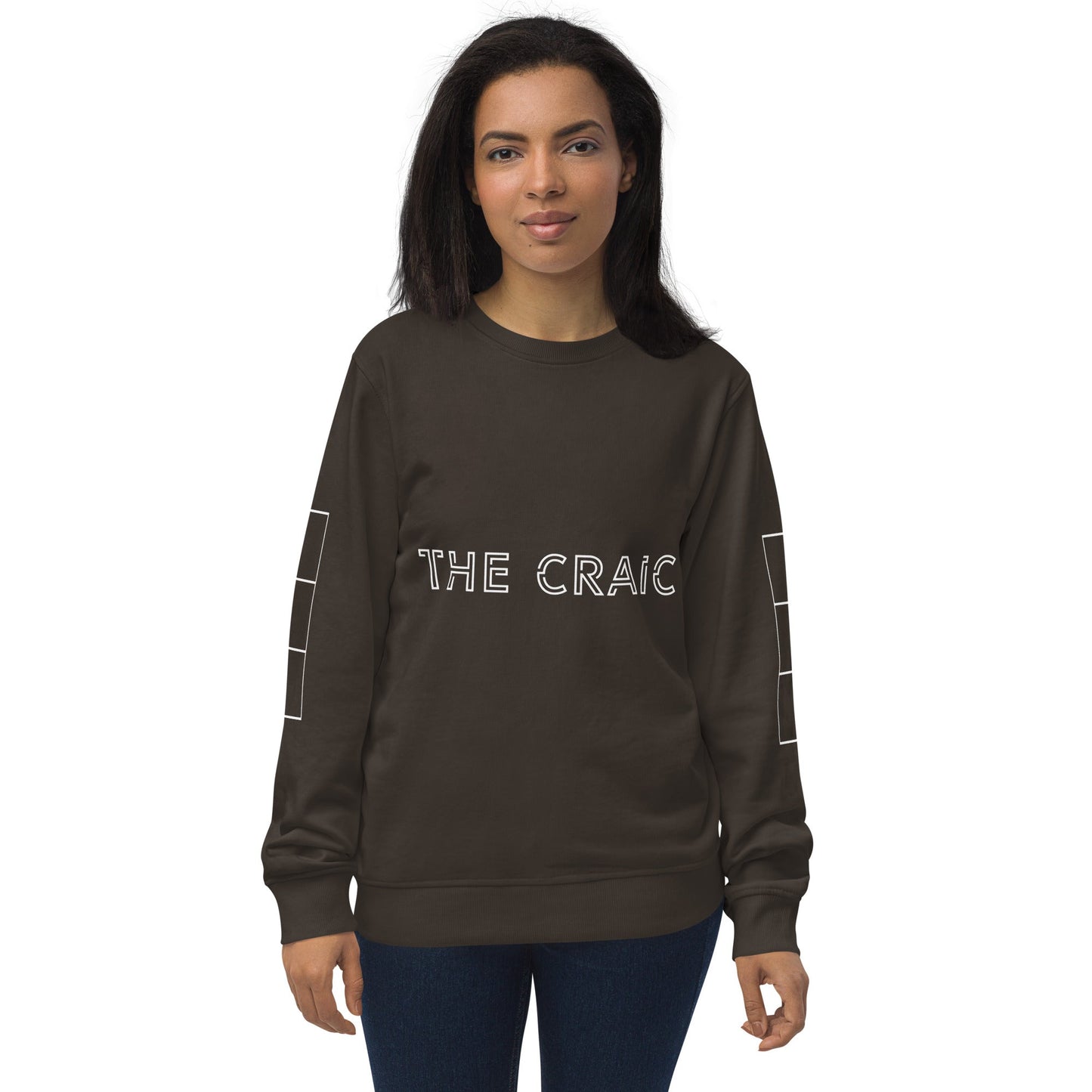 THE CRAIC Unisex charcoal organic sweatshirt - Bull & Node