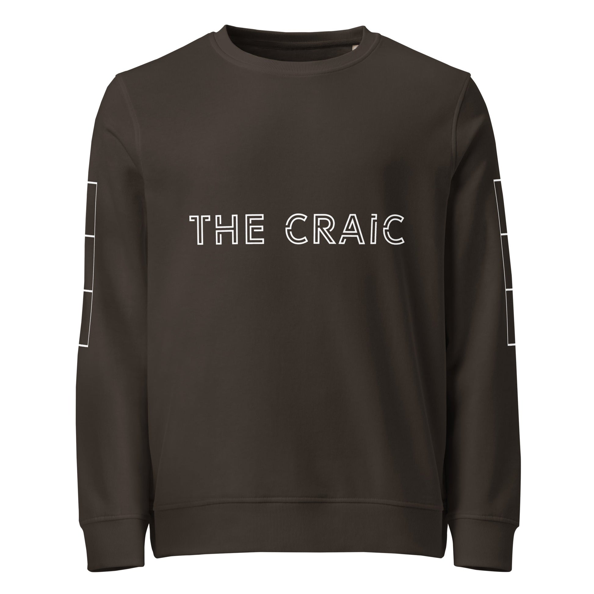 THE CRAIC Unisex charcoal organic sweatshirt - Bull & Node