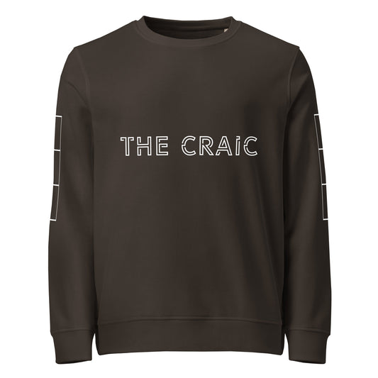 THE CRAIC Unisex charcoal organic sweatshirt - Bull & Node