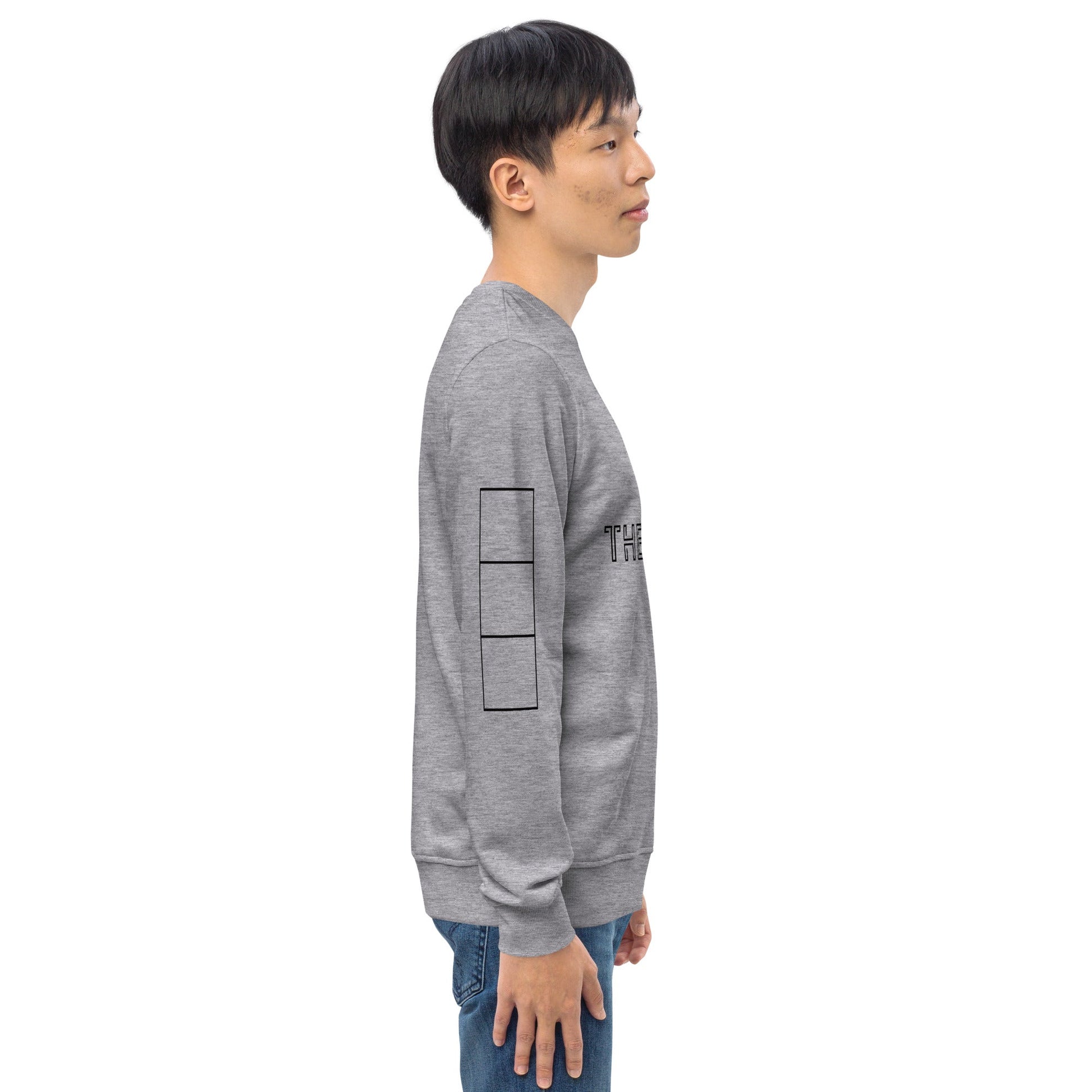 THE CRAIC Unisex grey organic sweatshirt - Bull & Node