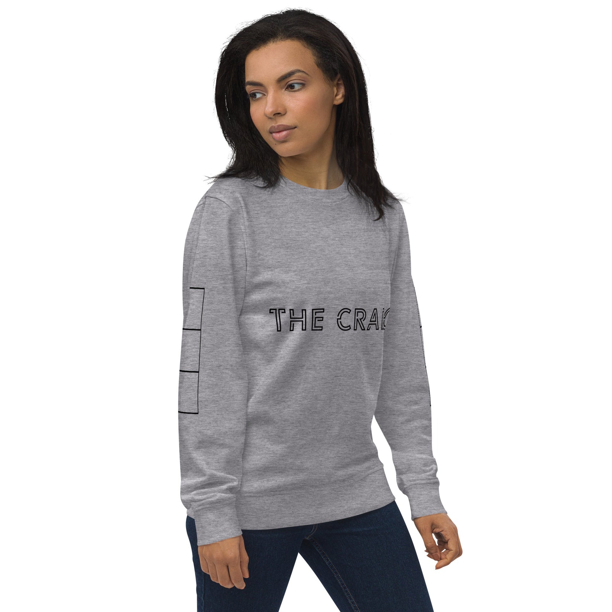 THE CRAIC Unisex grey organic sweatshirt - Bull & Node